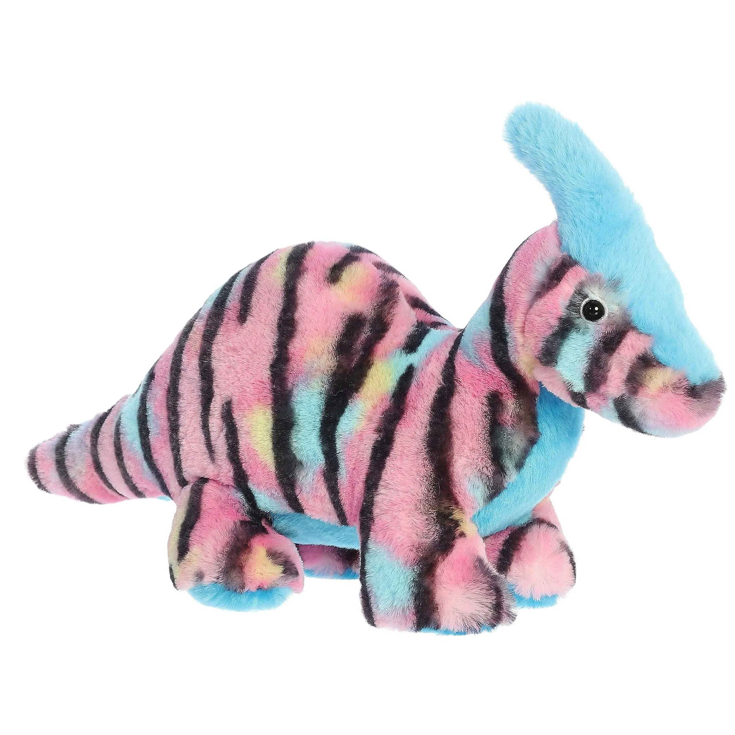 Outlet - Dinos & Dragons - Watercolor Dinos - 12.5" Parasaur Pink Prehistoric