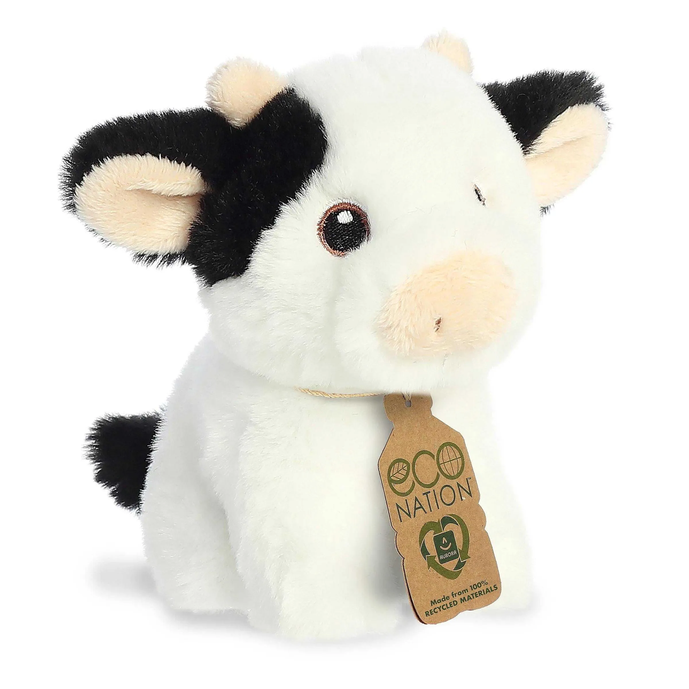 New - Eco Nation - 5" Mini Cow Eco Nation