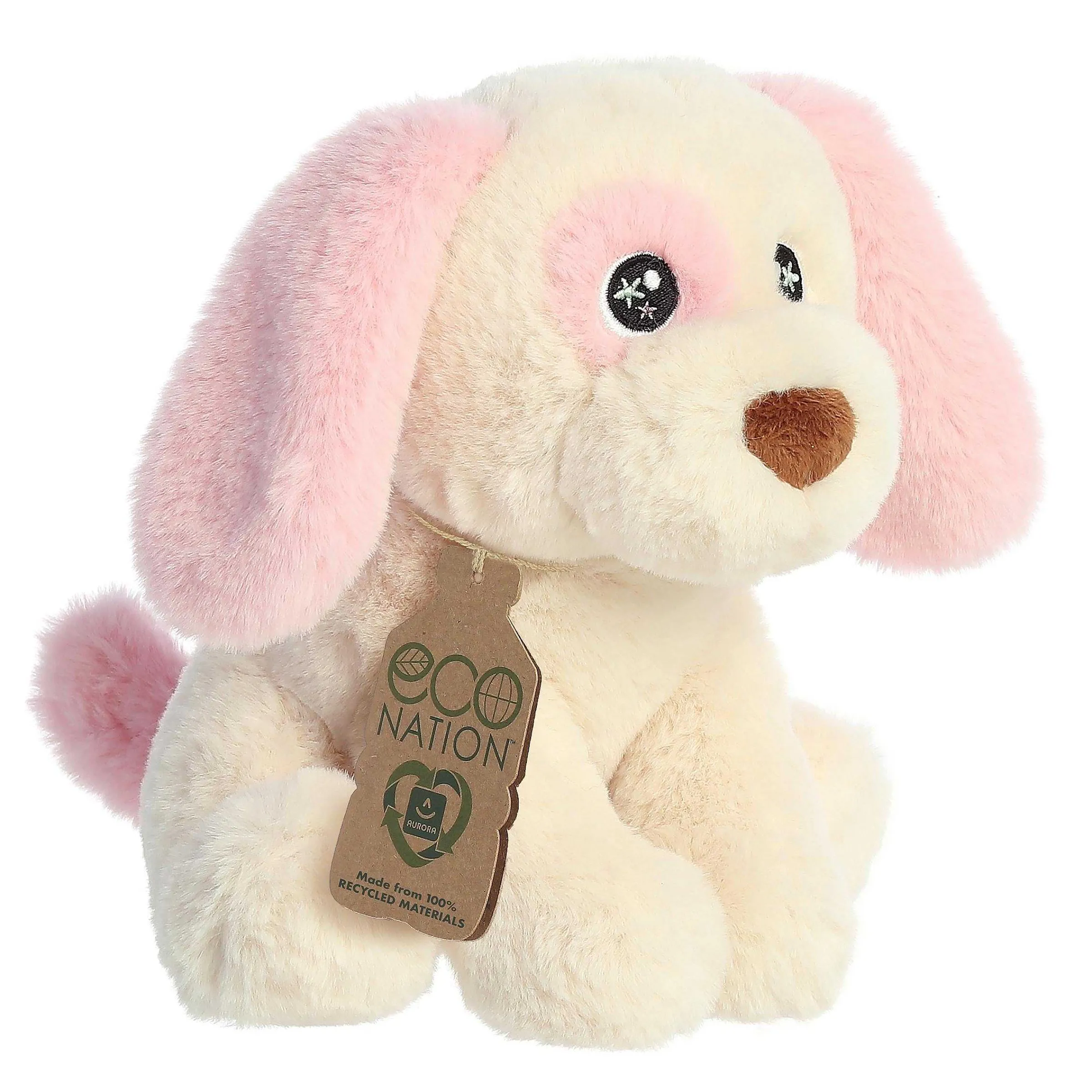 Hot - Eco Nation - 8.5" Peach Puppy Eco Nation