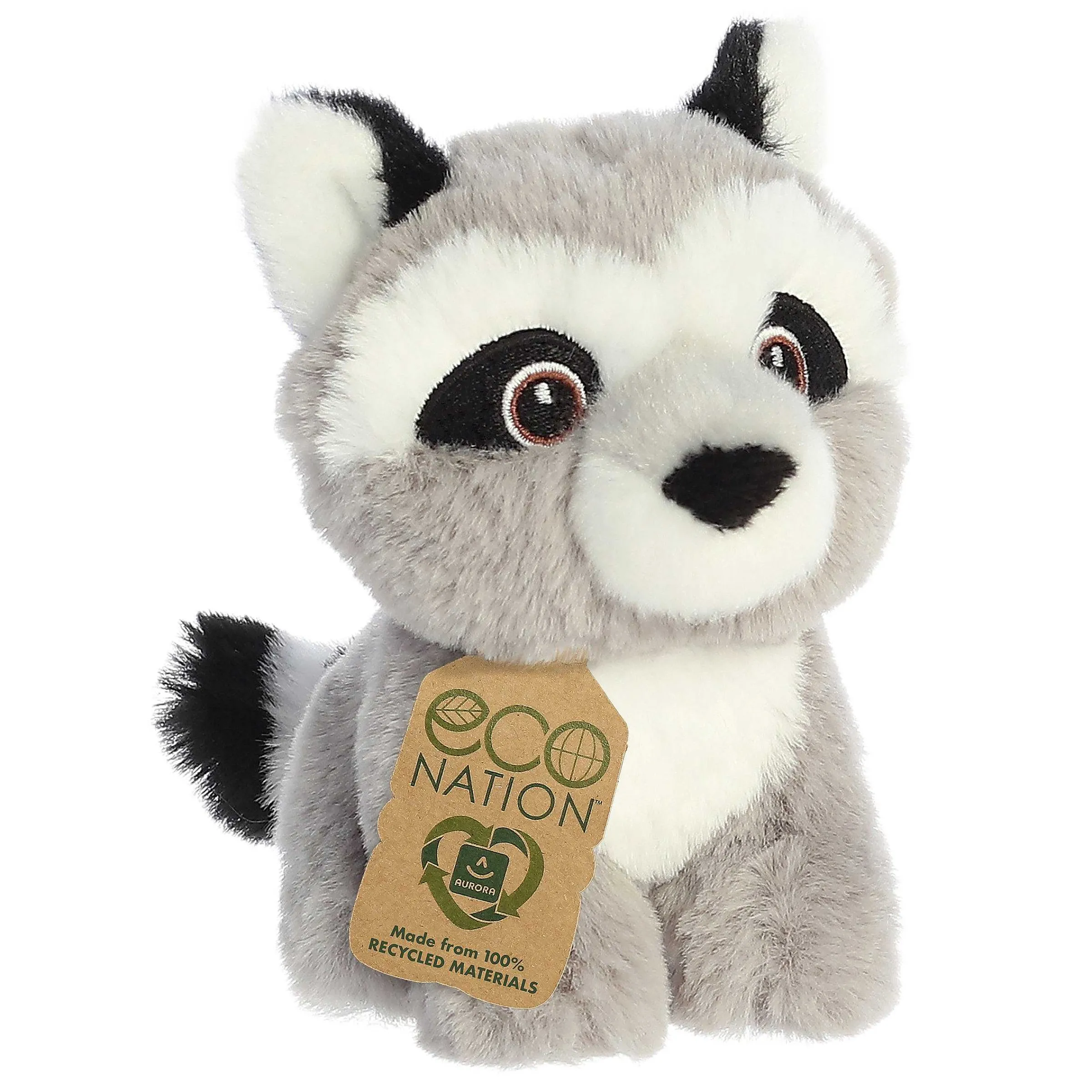 Best - Eco Nation - 5" Raccoon Eco Nation