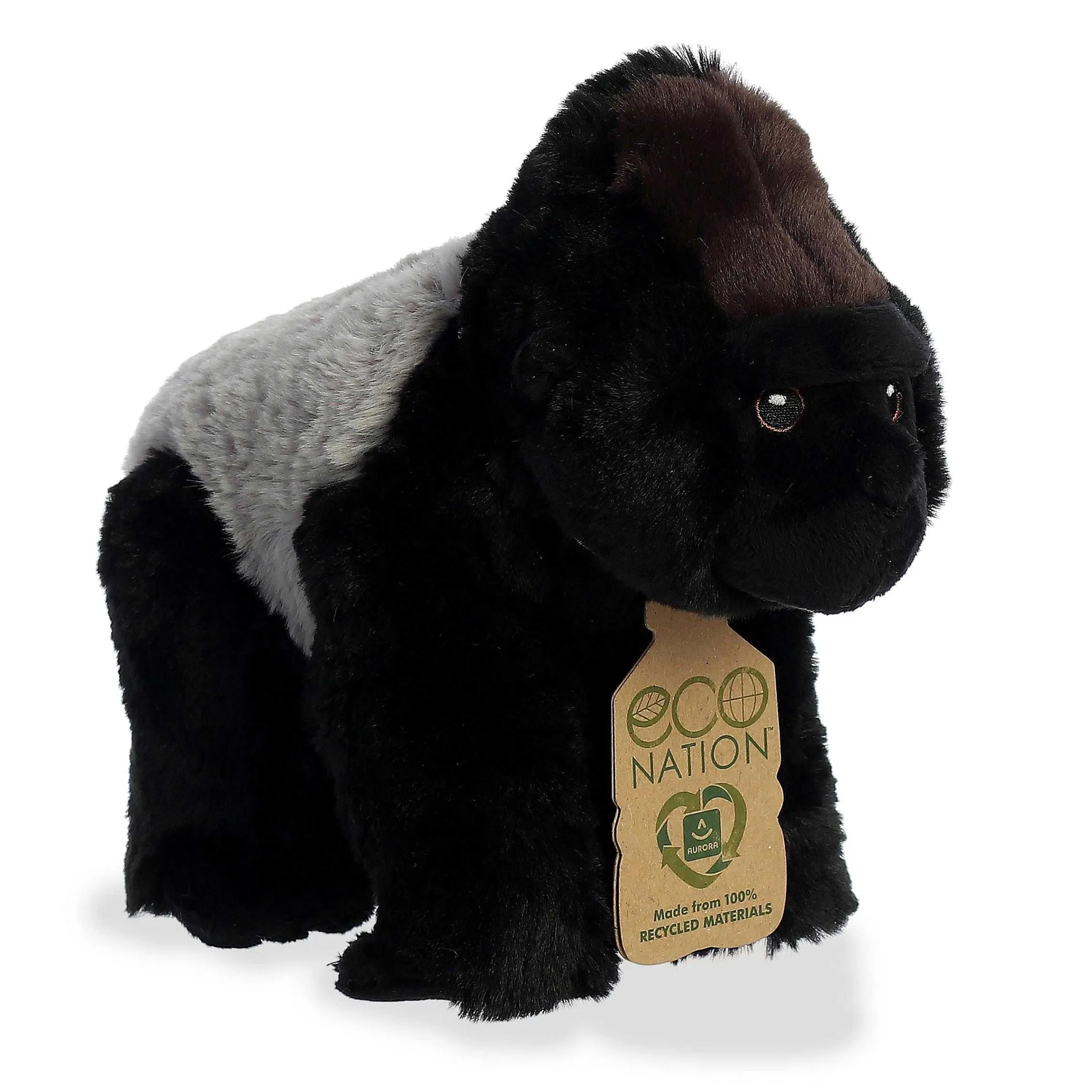 Hot - Eco Nation - 9.5" Silverback Gorilla Eco Nation