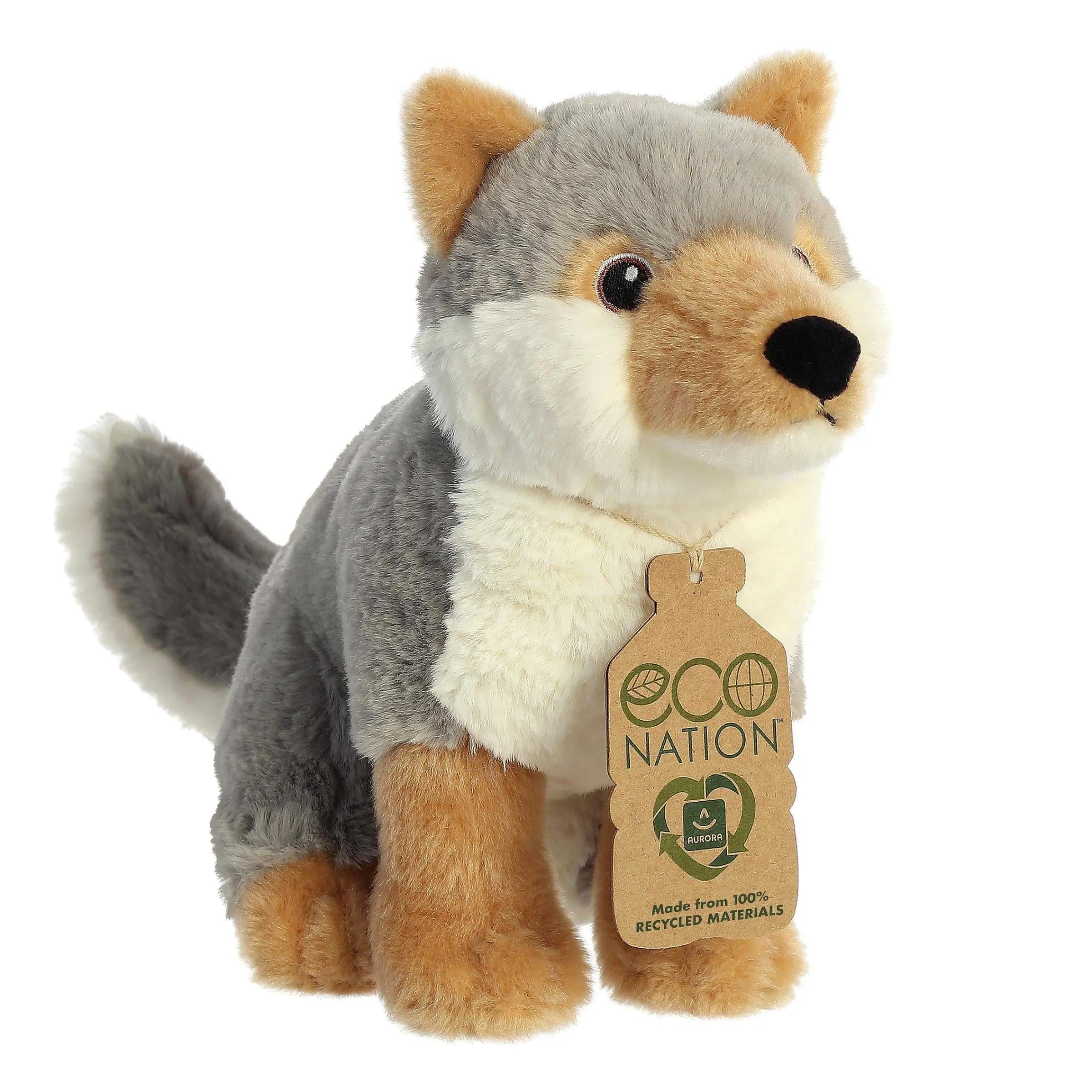 Hot - Eco Nation - 9.5" Wolf Eco Nation