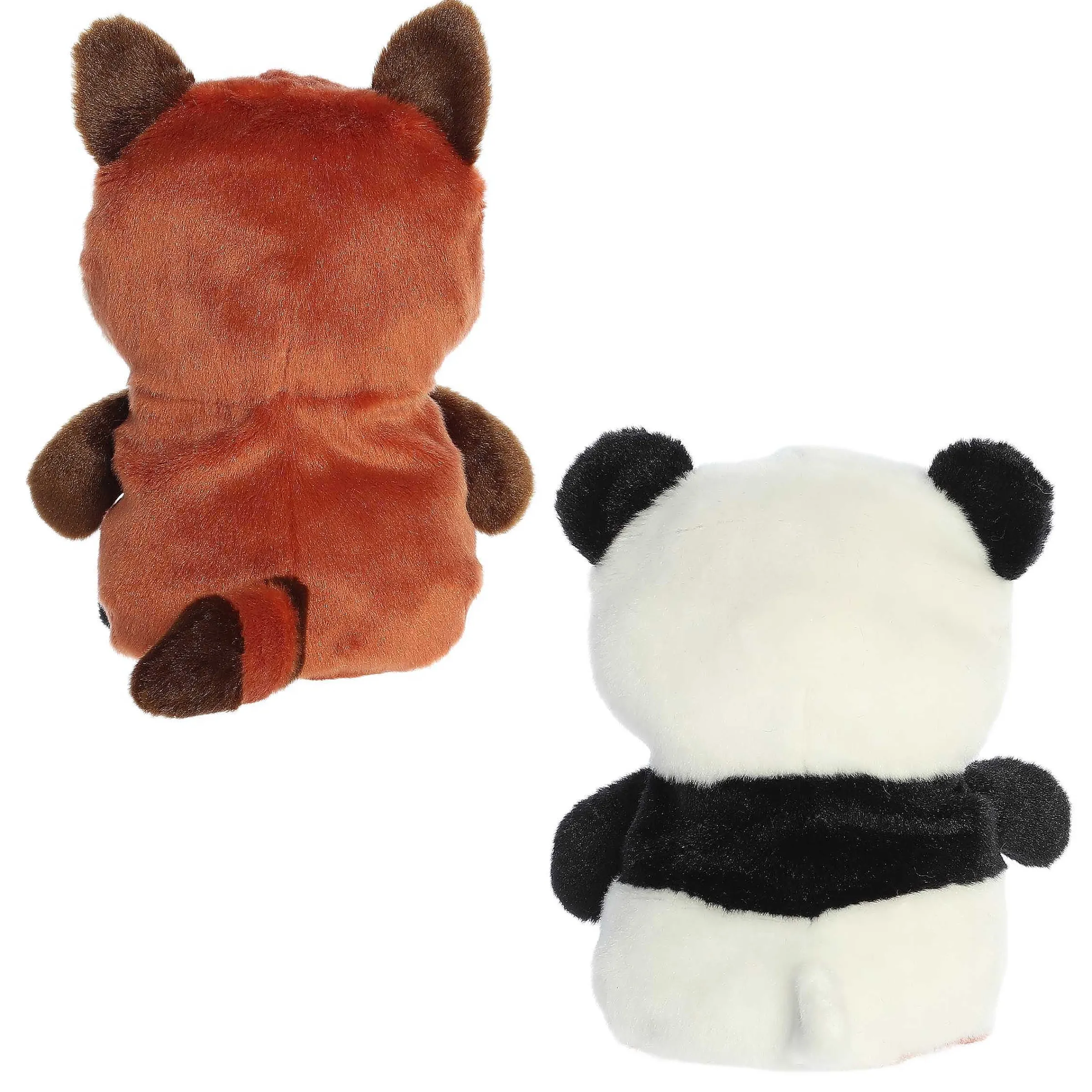 Best - Eco Nation - Reversible Eco Pairs - 6.5" Red Panda And Panda New