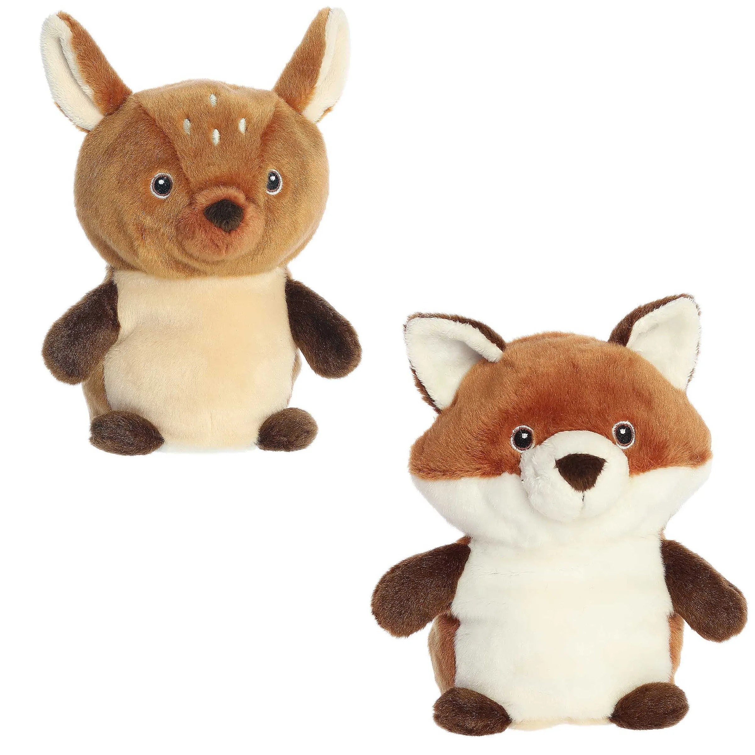 Best - Eco Nation - Reversible Eco Pairs - 6.5" Fawn And Fox New