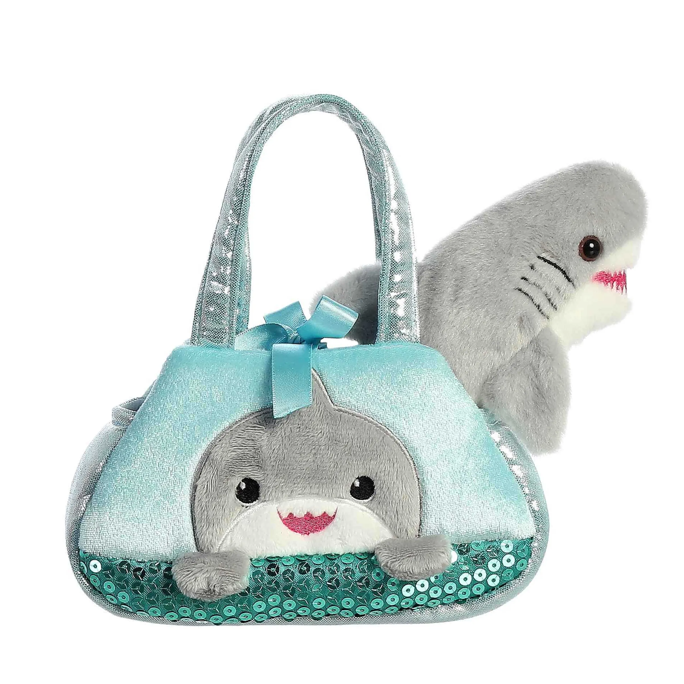 Sale - Fancy Pals - 7" Peek-A-Boo Shark Aquatic