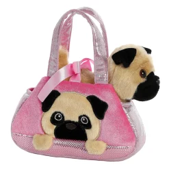 Hot - Fancy Pals - 7" Peek-A Boo Pug Pets