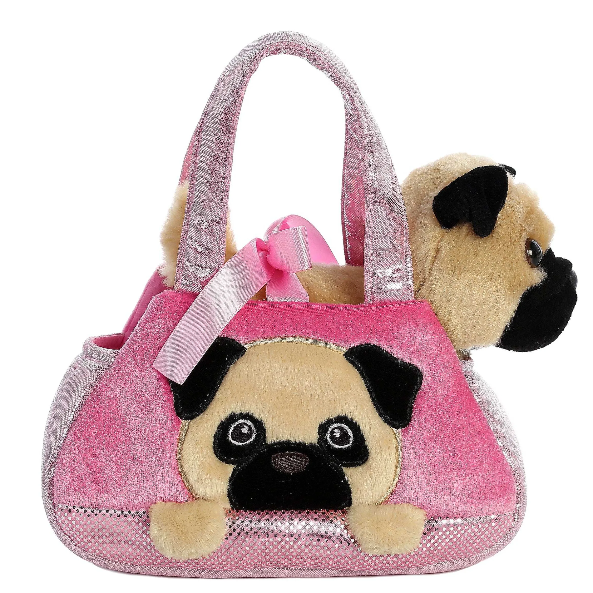 Hot - Fancy Pals - 7" Peek-A Boo Pug Pets