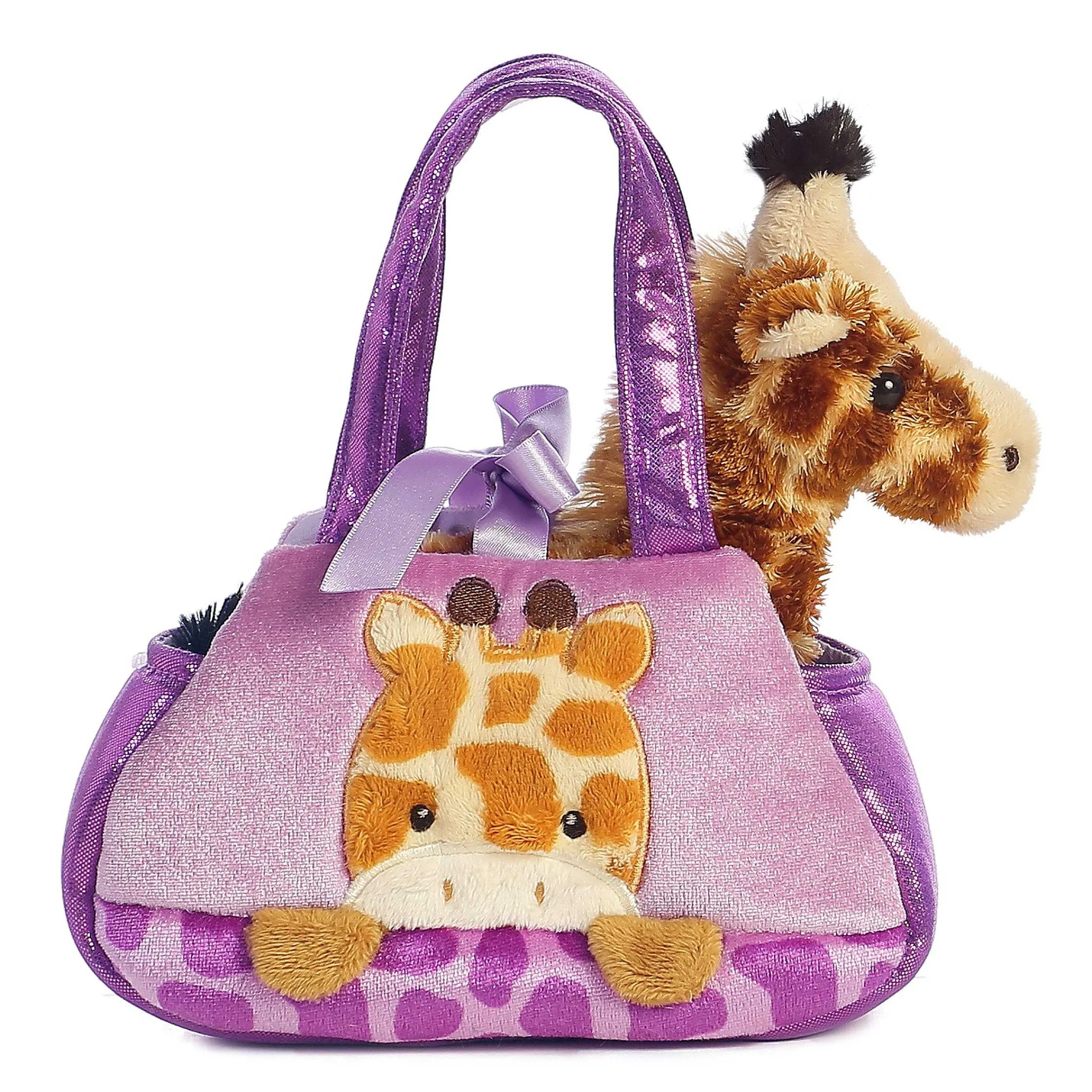 Clearance - Fancy Pals - 7" Peek-A-Boo Giraffe Savannah
