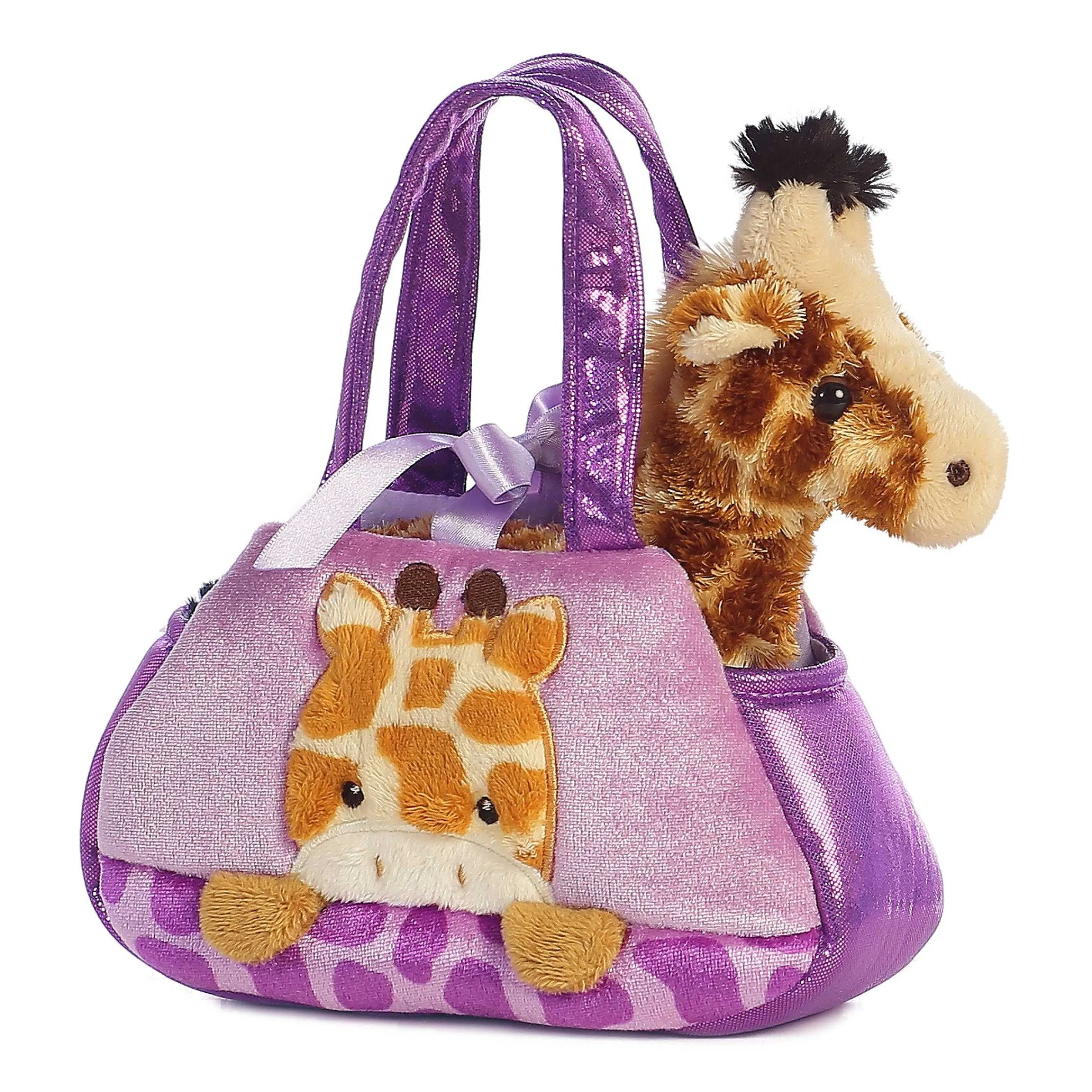 Clearance - Fancy Pals - 7" Peek-A-Boo Giraffe Savannah