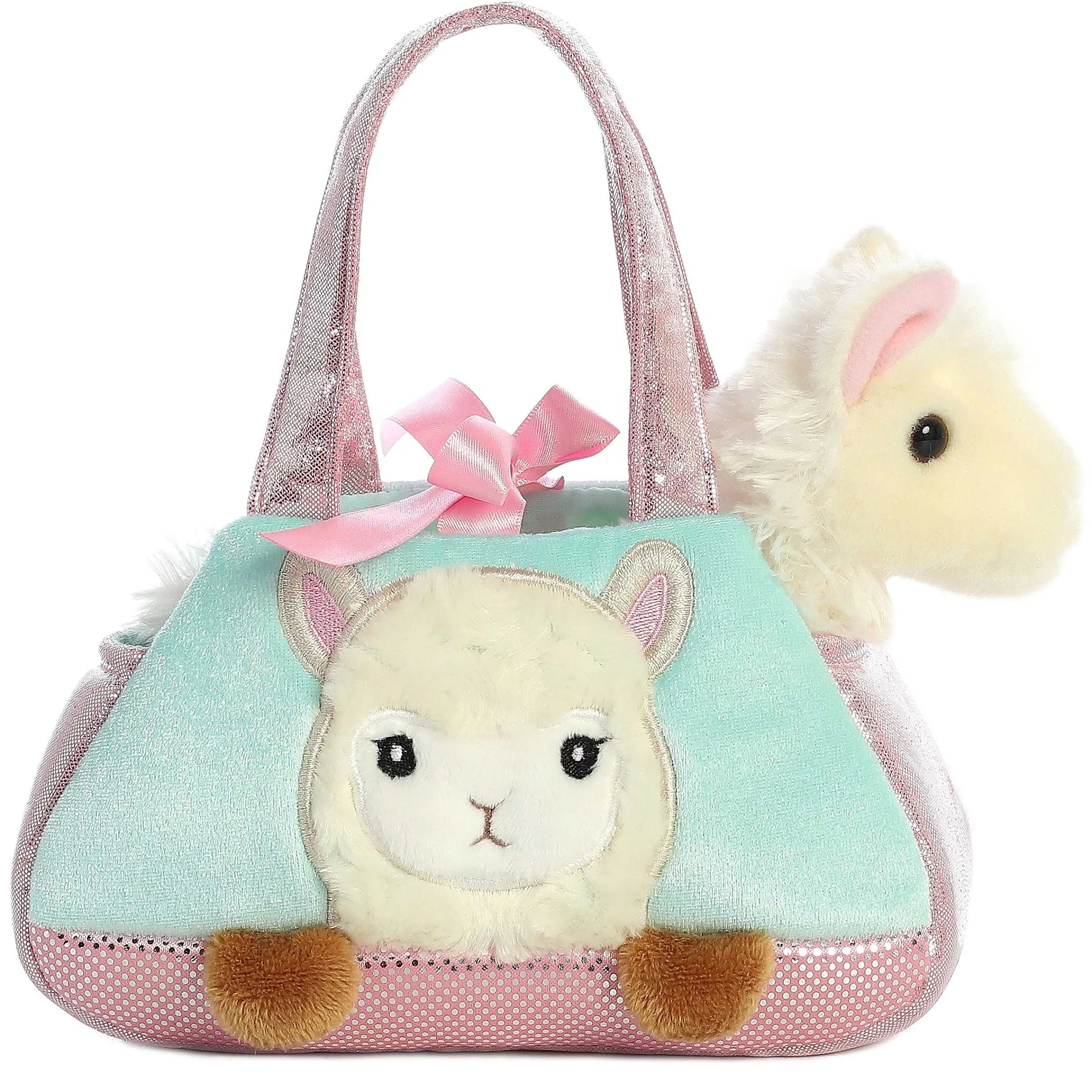 Discount - Fancy Pals - 7" Peek-A-Boo Llama Farm