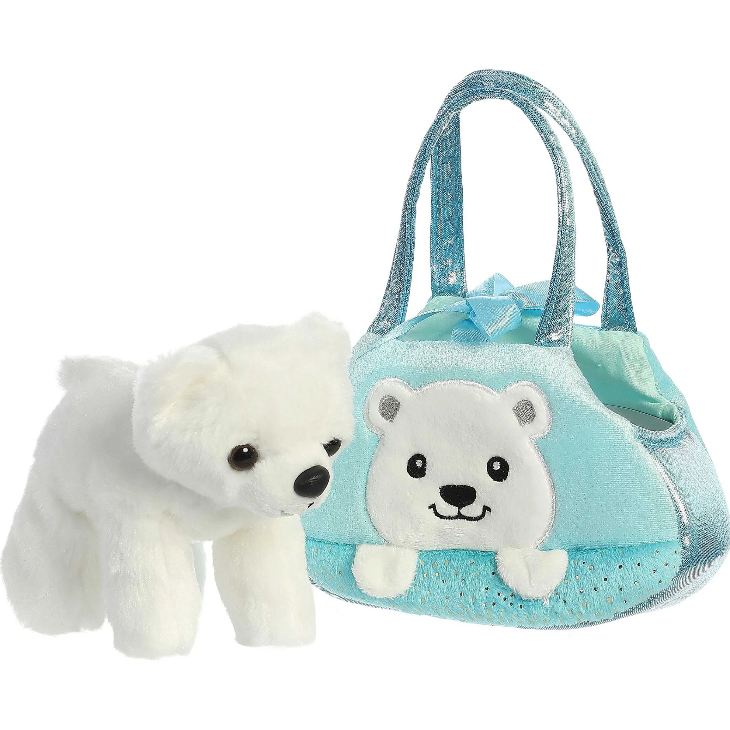 Outlet - Fancy Pals - 7" Peek-A-Boo Polar Bear Arctic