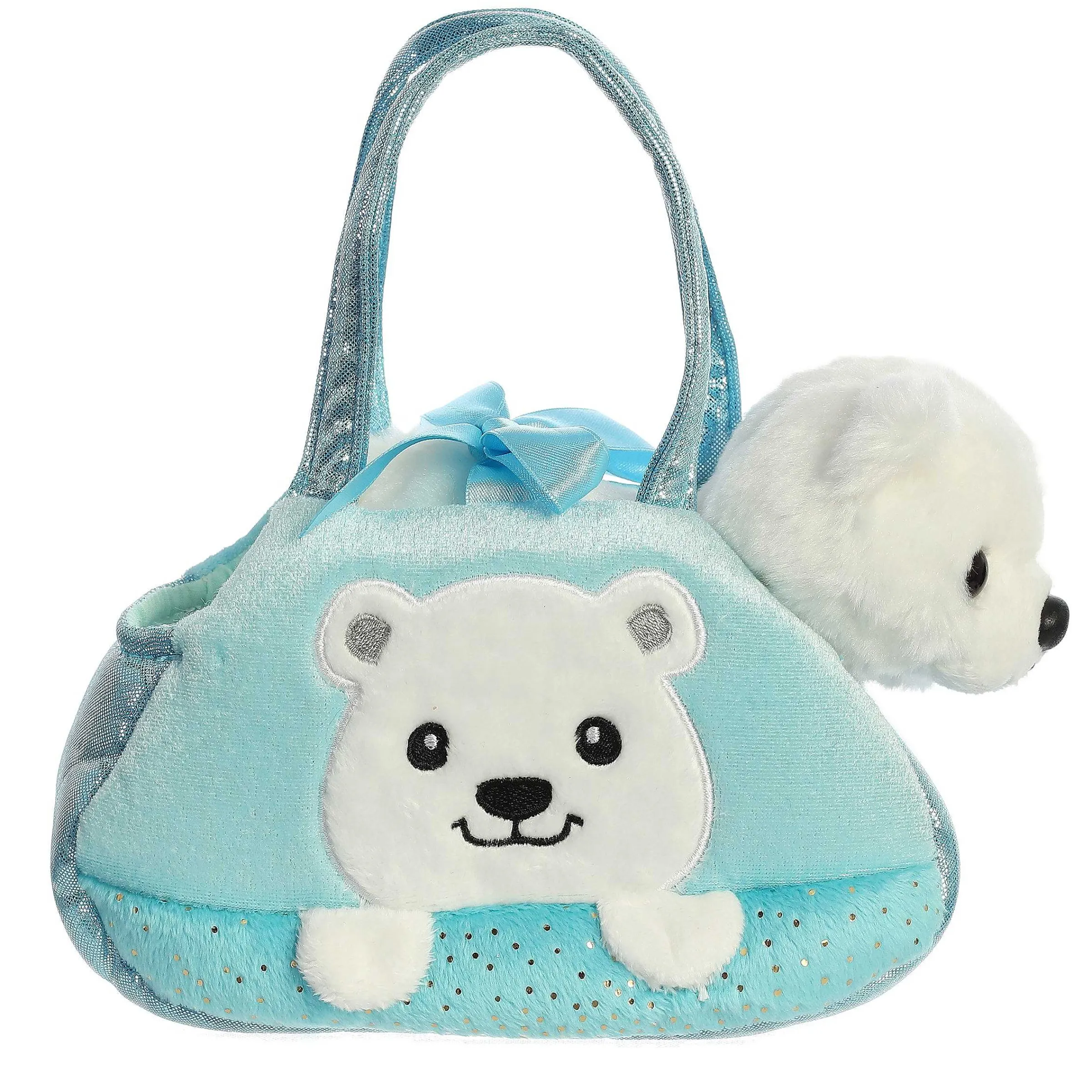 Outlet - Fancy Pals - 7" Peek-A-Boo Polar Bear Arctic