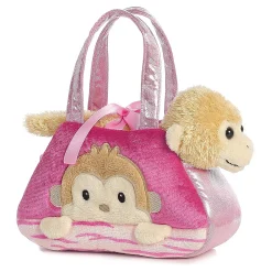 New - Fancy Pals - 7" Peek-A-Boo Monkey Jungle