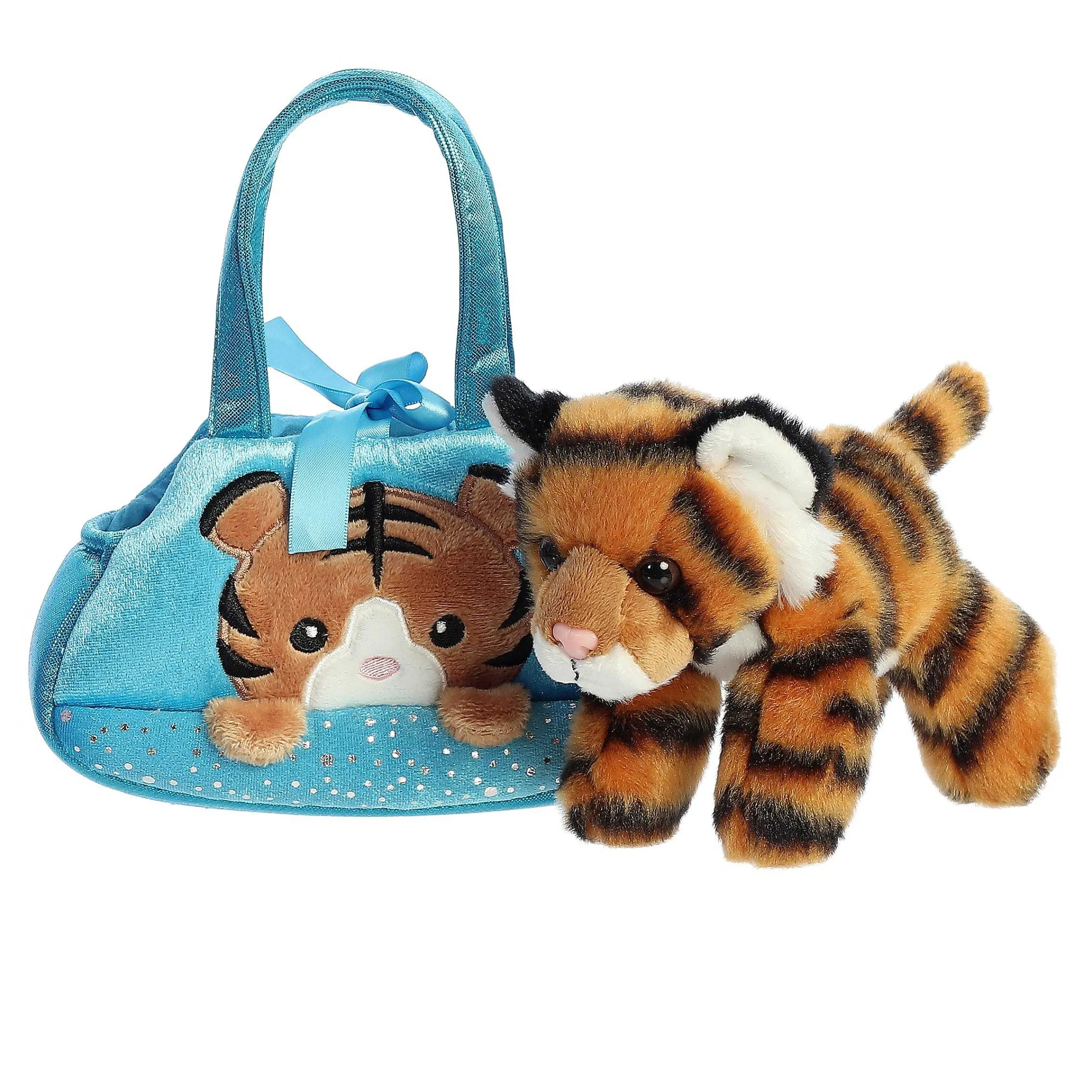 Best - Fancy Pals - 7" Peek-A-Boo Tiger Jungle