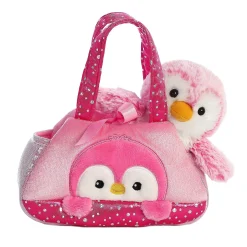 Hot - Fancy Pals - 7" Pompom Penguin - Pink Arctic