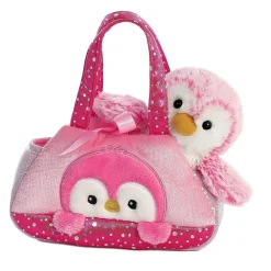 Hot - Fancy Pals - 7" Pompom Penguin - Pink Arctic