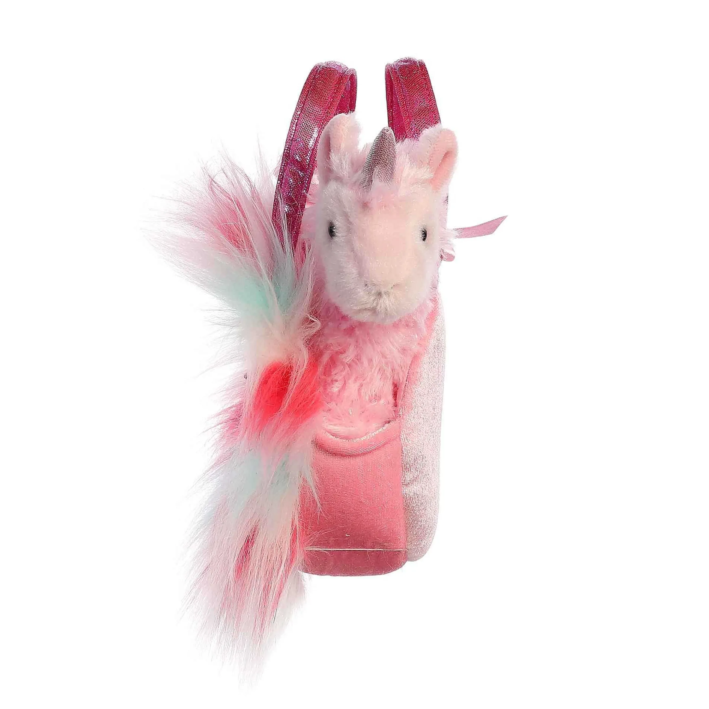 Clearance - Fancy Pals - 5.5" Sparkle Heart Pink Llamacorn Fantasy