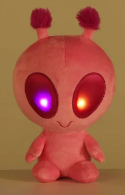 New - Galactic Cuties - 8" Solar Light Up Alien Galactic