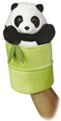 Best - Hand Puppet - 10" Panda Pop Up Puppet Forest