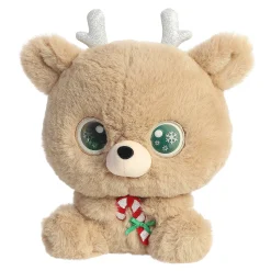 New - Holiday - 6" Snowflake Reindeer Forest
