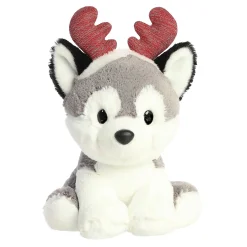 Clearance - Holiday - Christmas Trio - 8.5" Antler Husky Pets