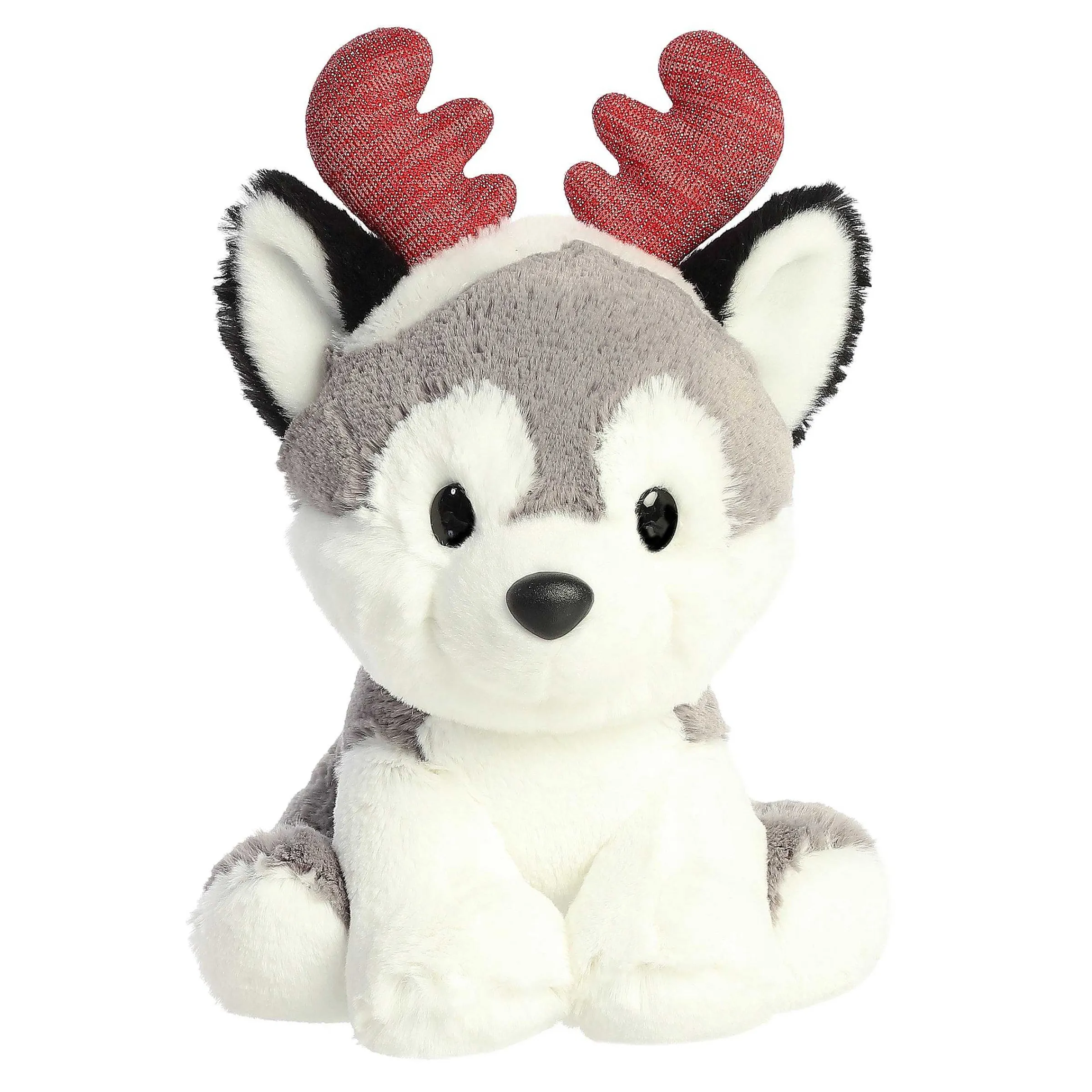 Clearance - Holiday - Christmas Trio - 8.5" Antler Husky Pets