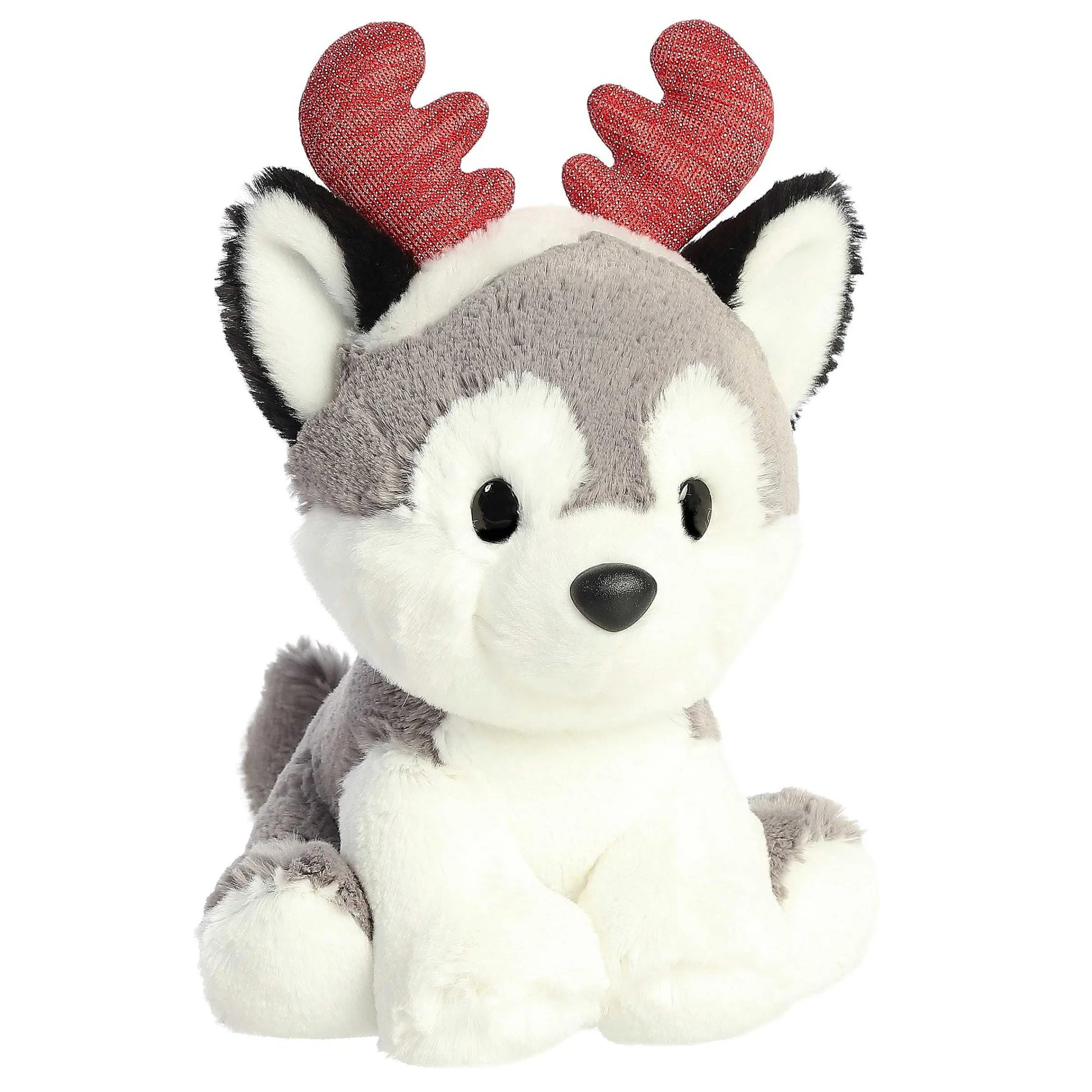 Clearance - Holiday - Christmas Trio - 8.5" Antler Husky Pets