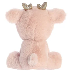 New - Holiday - Dashing Reindeer - 8" Rose Gold Forest
