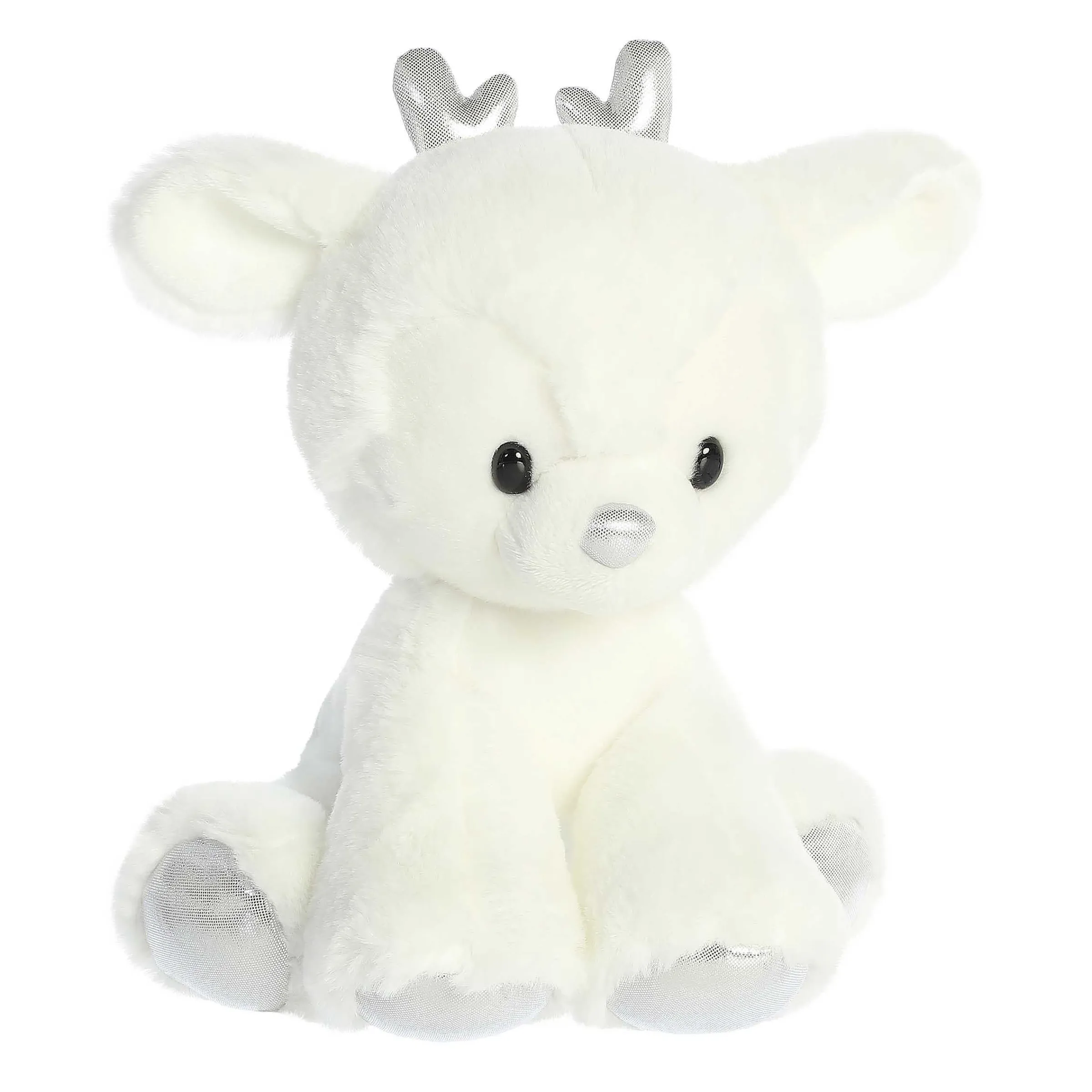 Clearance - Holiday - Dashing Reindeer - 13" White Forest