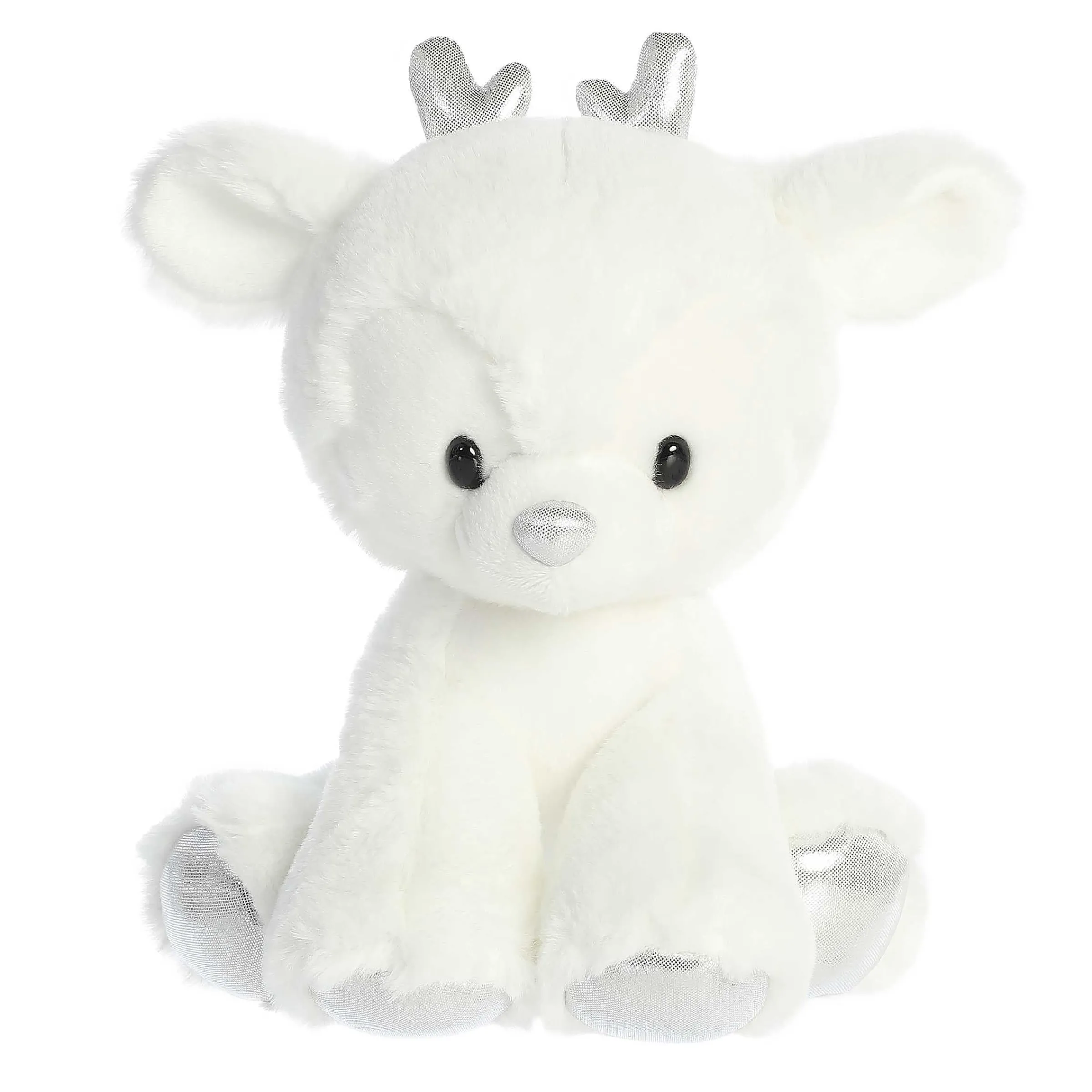 Clearance - Holiday - Dashing Reindeer - 13" White Forest