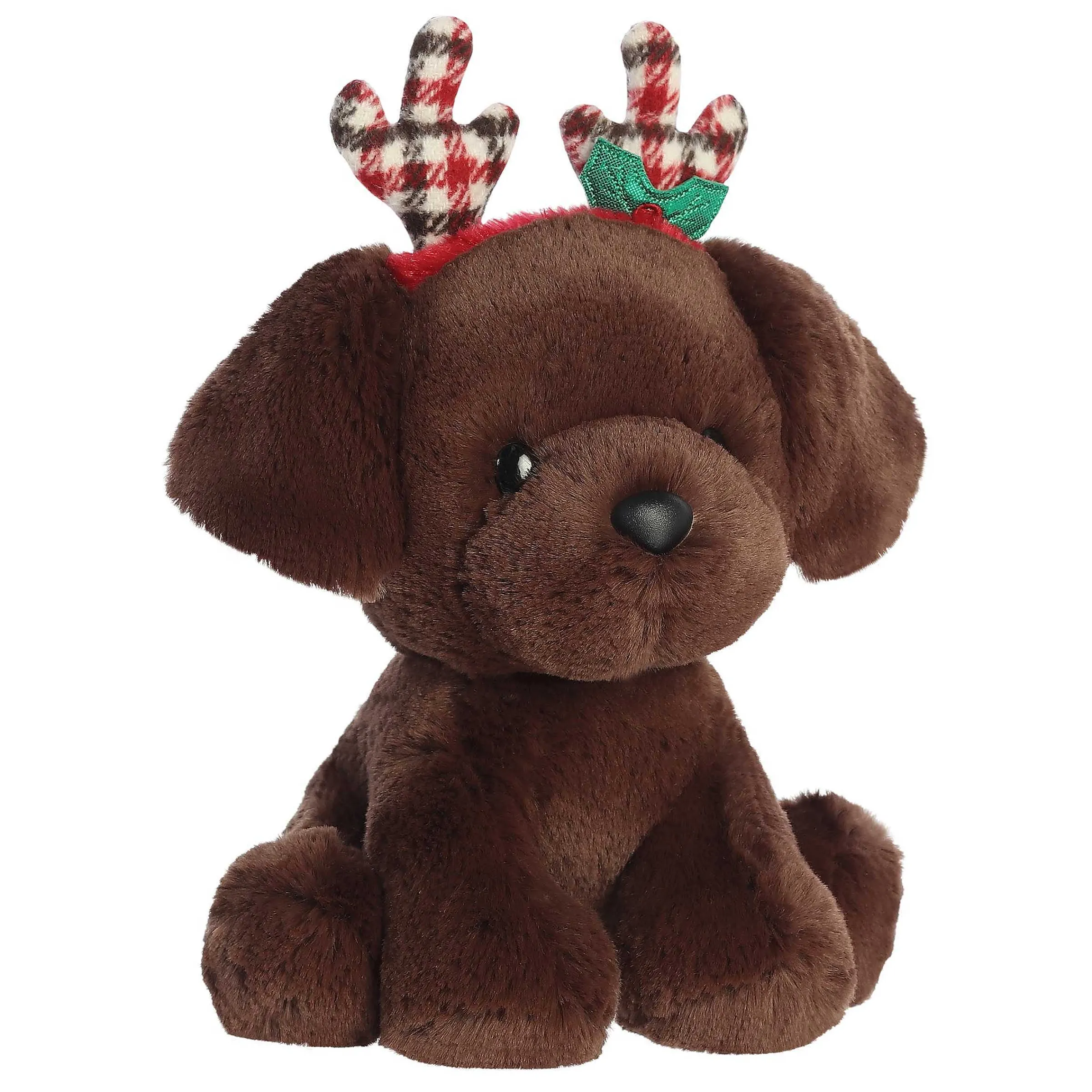 Sale - Holiday - Holiday Cheer - 10.5" Rudy Chocolate Lab Pets