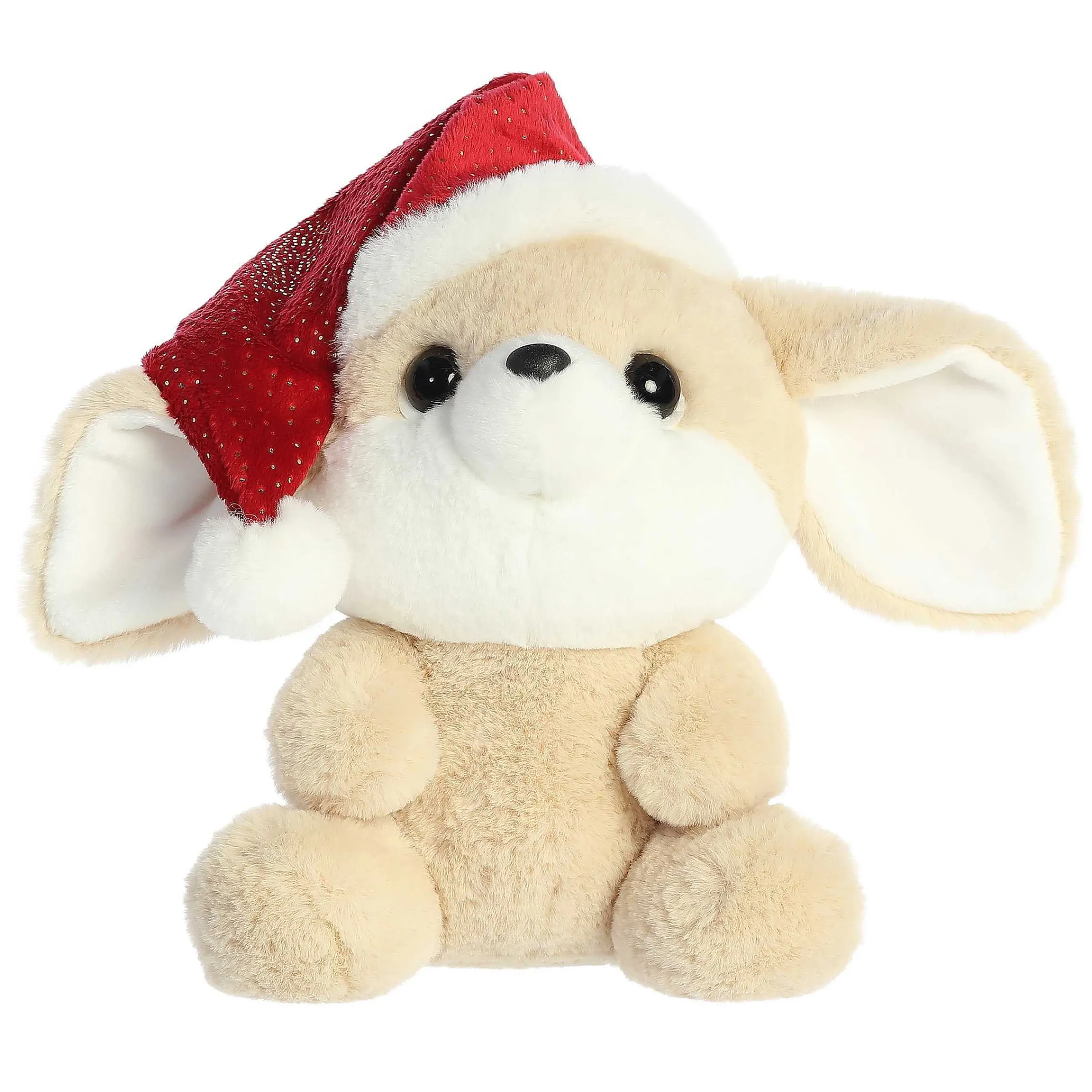 Online - Holiday - Oversized Santa Hats - 10" Felix Fennec Fox Savannah