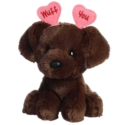 Clearance - Love On The Mind - 6" Wuff You Chocolate Lab Pets