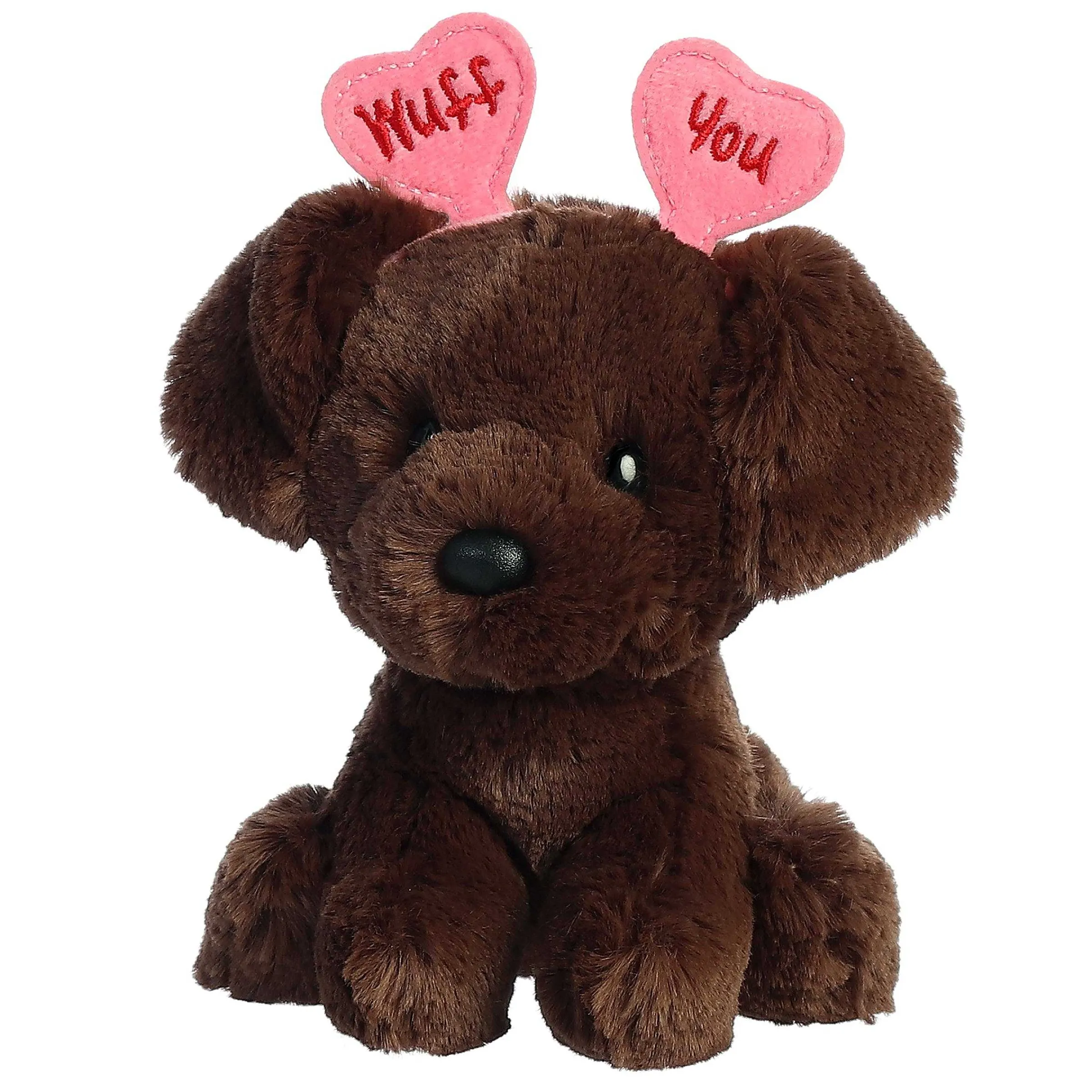 Clearance - Love On The Mind - 6" Wuff You Chocolate Lab Pets