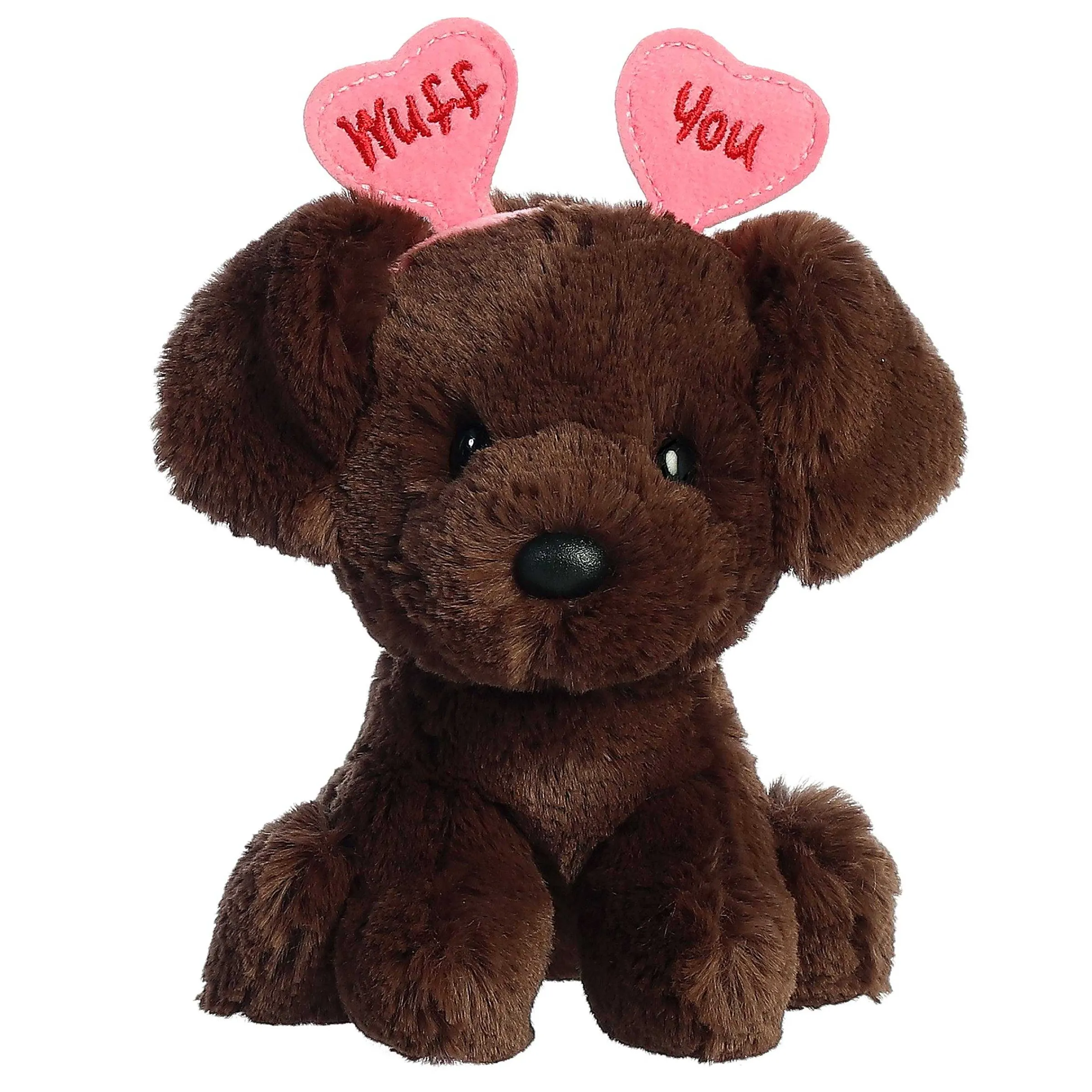 Clearance - Love On The Mind - 6" Wuff You Chocolate Lab Pets