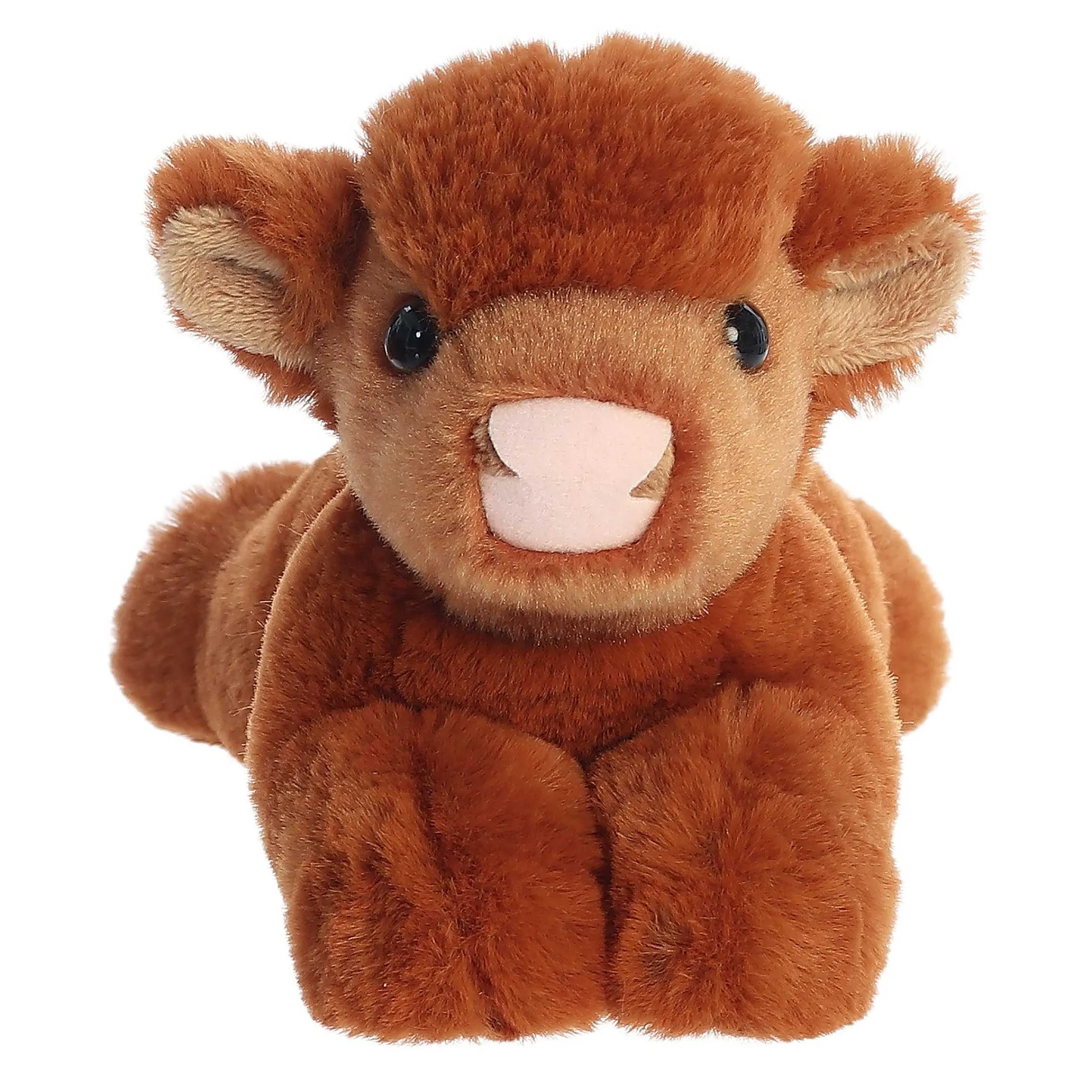 Clearance - Mini Flopsie - 8" Highland Cow Calf New