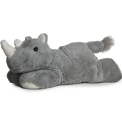 Online - Mini Flopsie - 8" Rhino Savannah