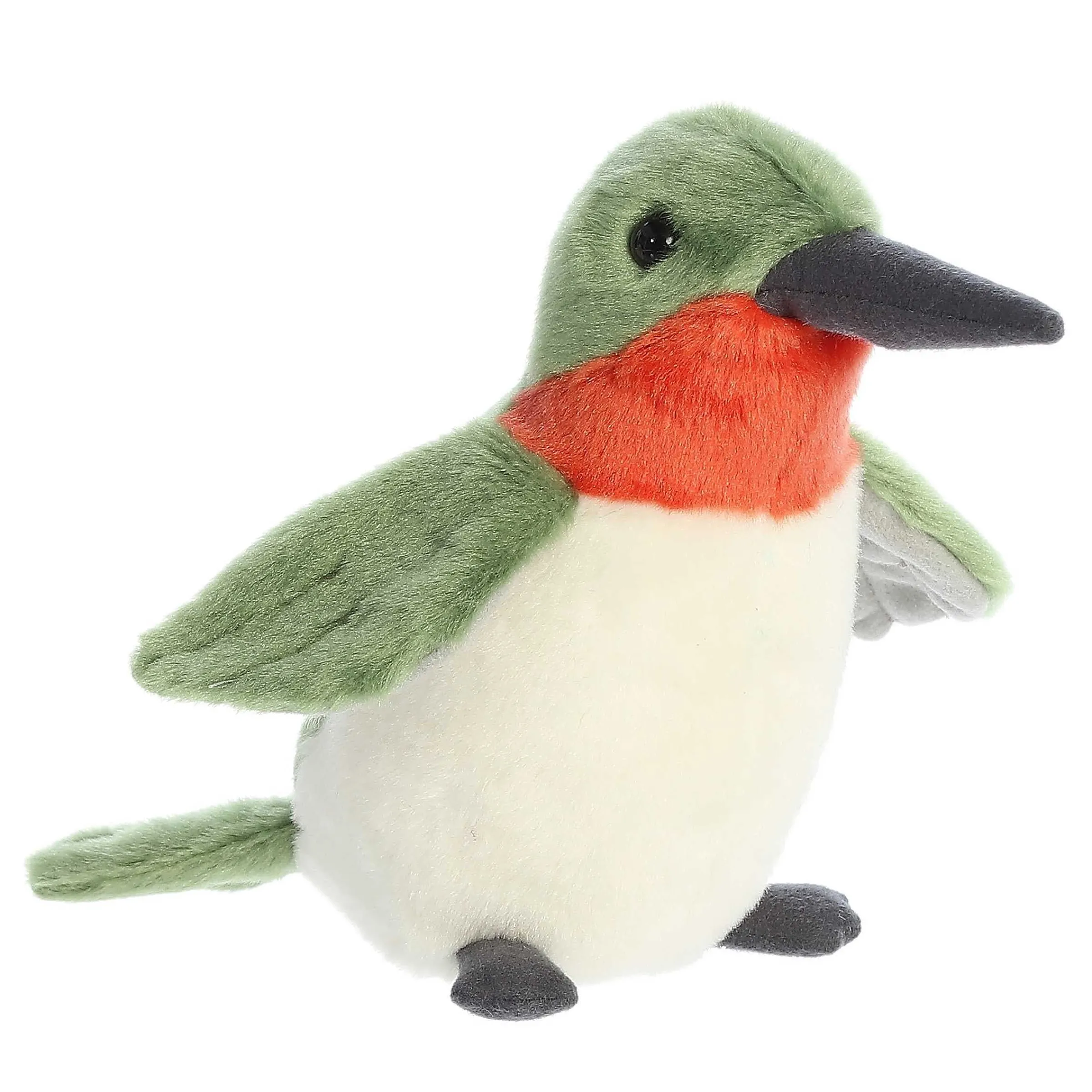 Hot - Mini Flopsie - 8" Ruby-Throated Hummingbird New