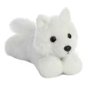 New - Mini Flopsie - 8" White Wolf Arctic