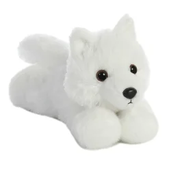New - Mini Flopsie - 8" White Wolf Arctic