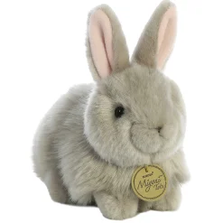 Discount - Miyoni® - 7.5" Angora Bunny Grey Miyoni®