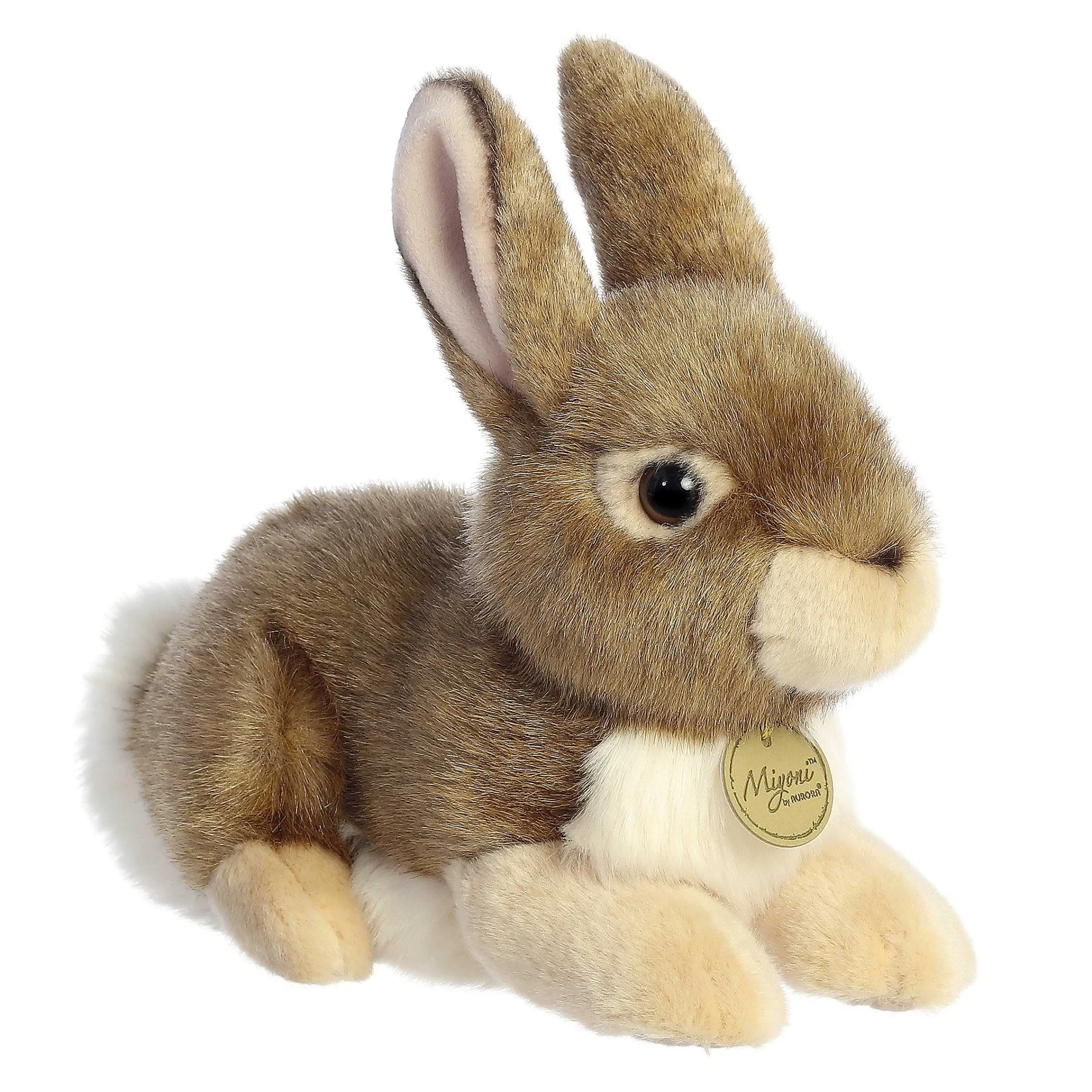 New - Miyoni® - 11" Eastern Cottontail Rabbit Miyoni®