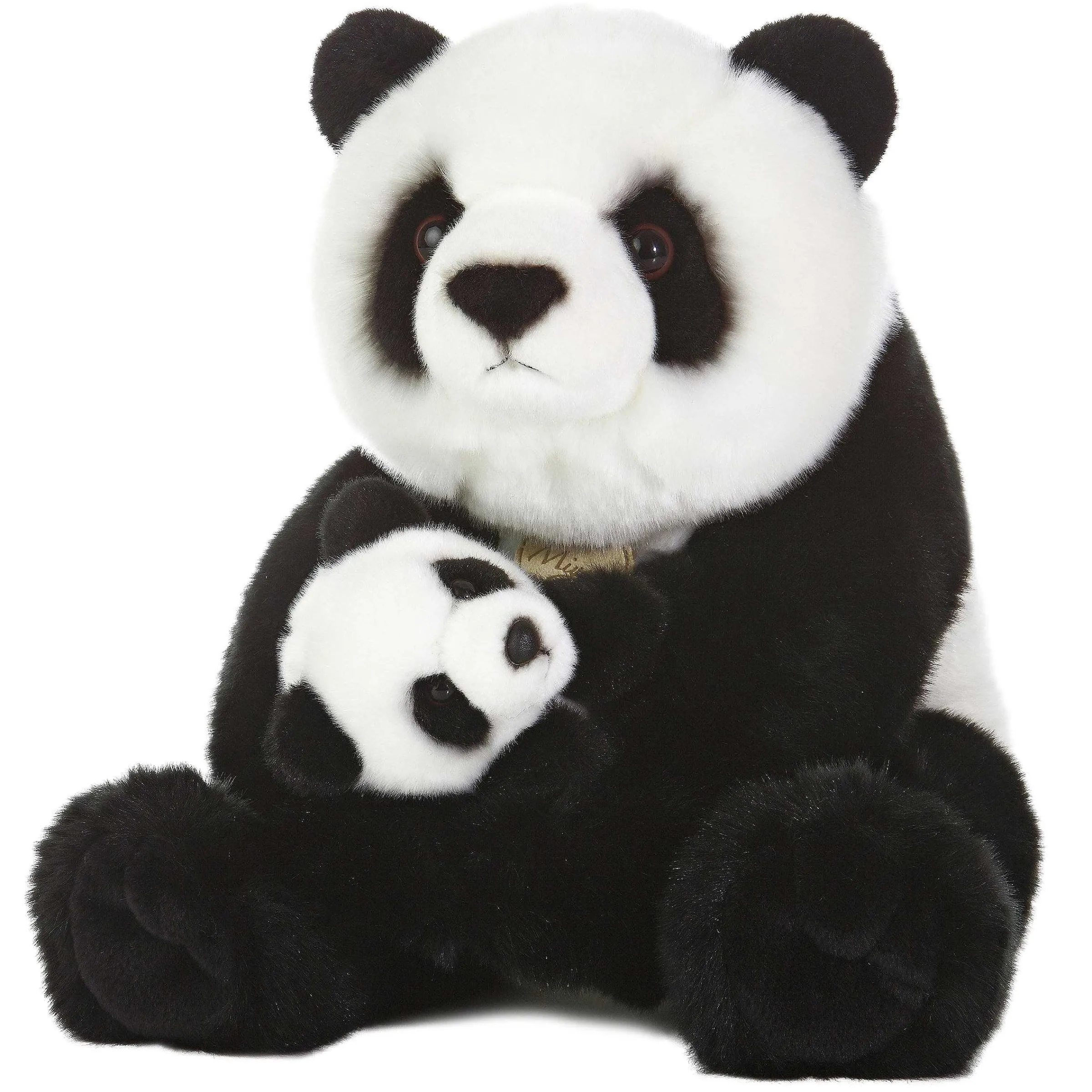 Fashion - Miyoni® - 15" Panda With Cub Miyoni®