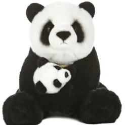 Fashion - Miyoni® - 15" Panda With Cub Miyoni®