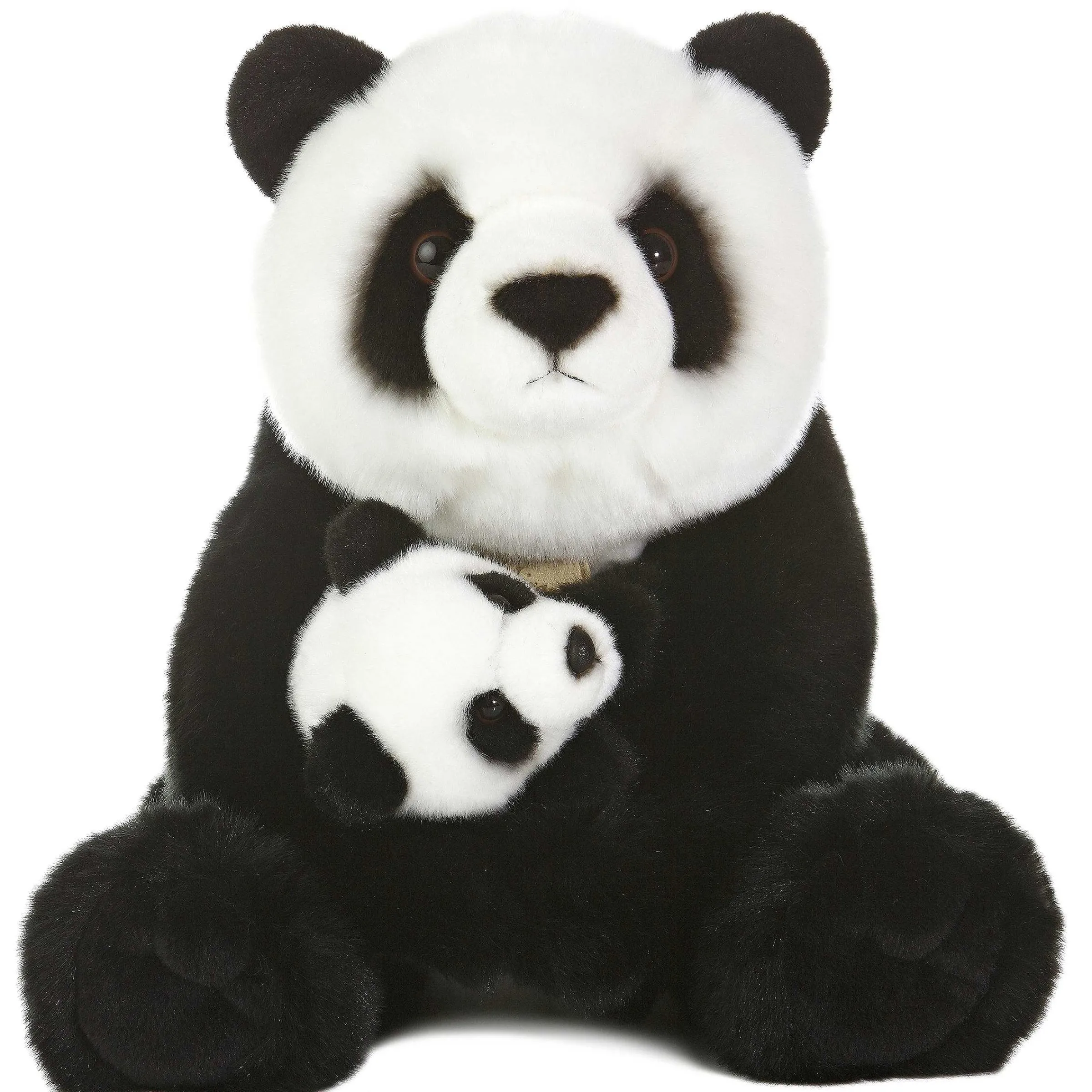 Fashion - Miyoni® - 15" Panda With Cub Miyoni®