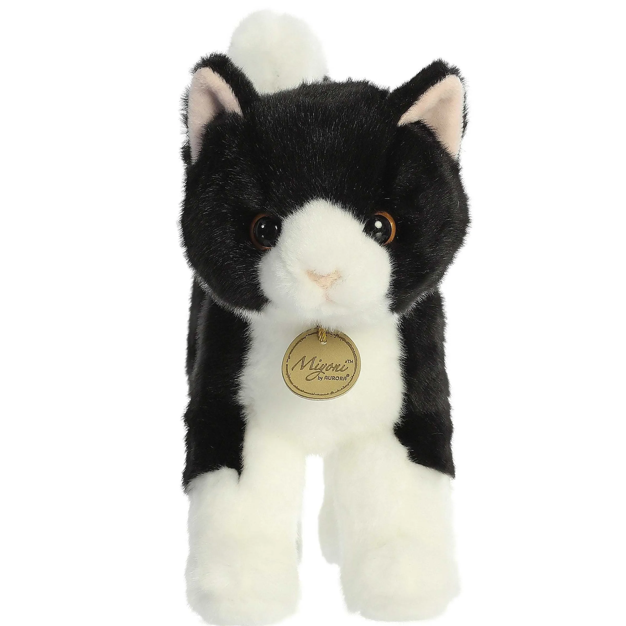 Best - Miyoni® - 10" Tuxedo Cat Miyoni®