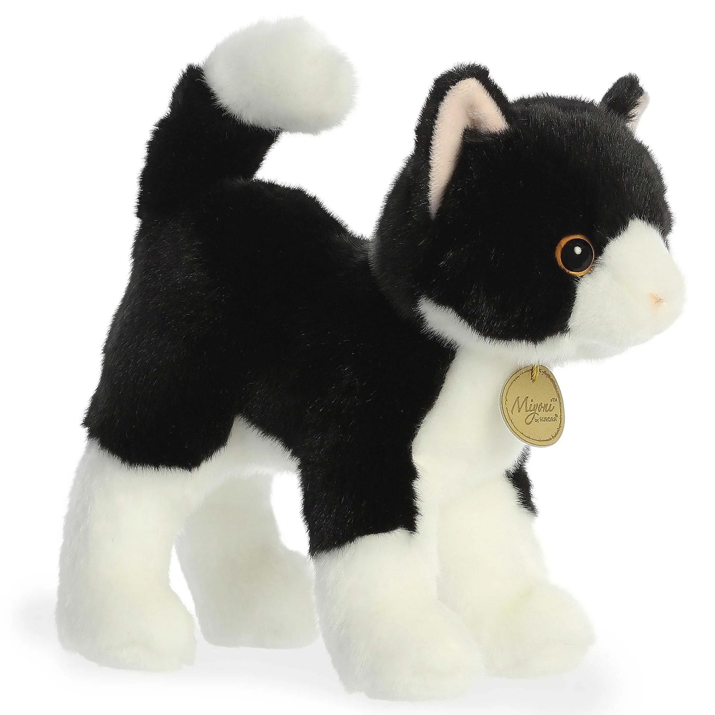 Best - Miyoni® - 10" Tuxedo Cat Miyoni®