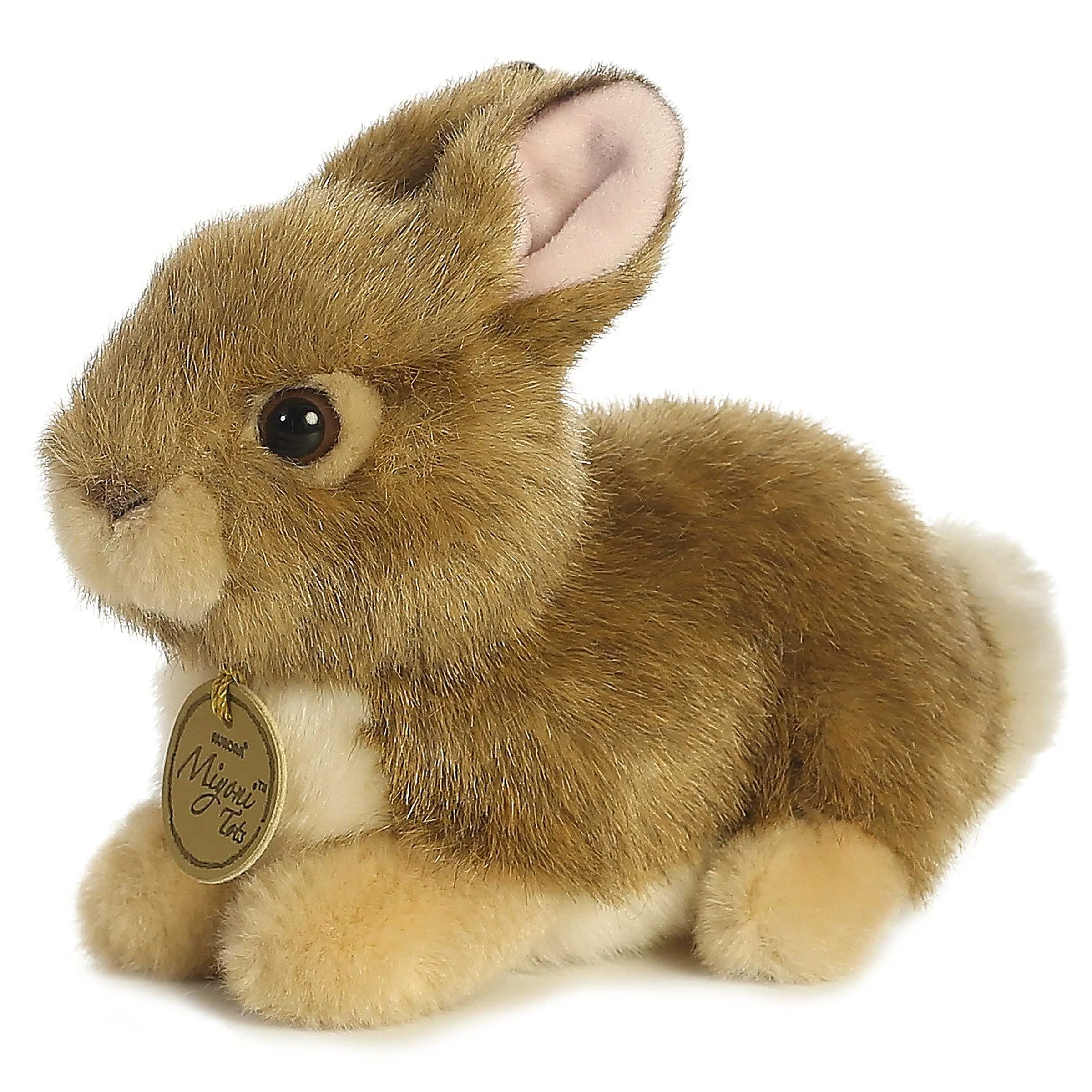 New - Miyoni® Tots - 7" Baby Bunny - Tan Miyoni®