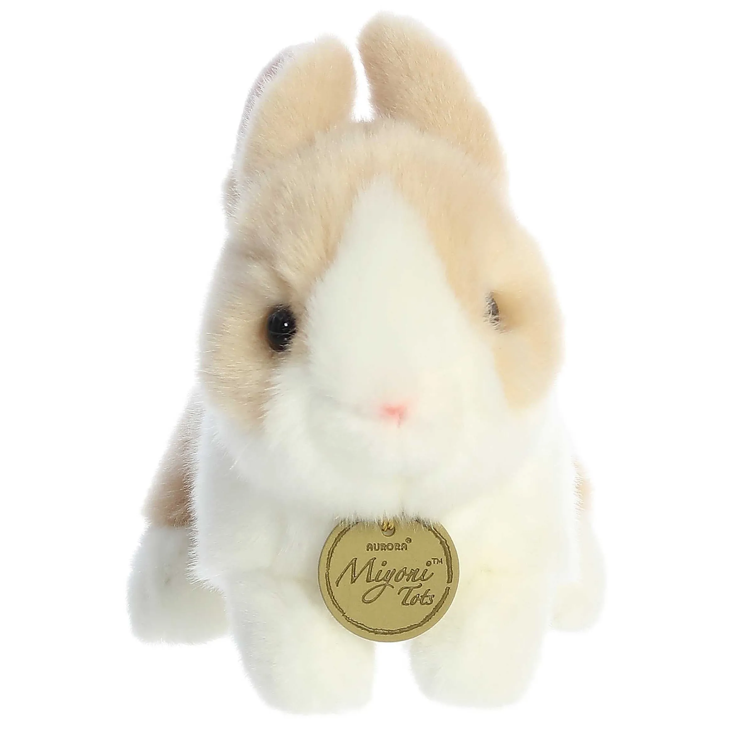Discount - Miyoni® Tots - 7.5" Baby Bunny - Ginger And White Pets