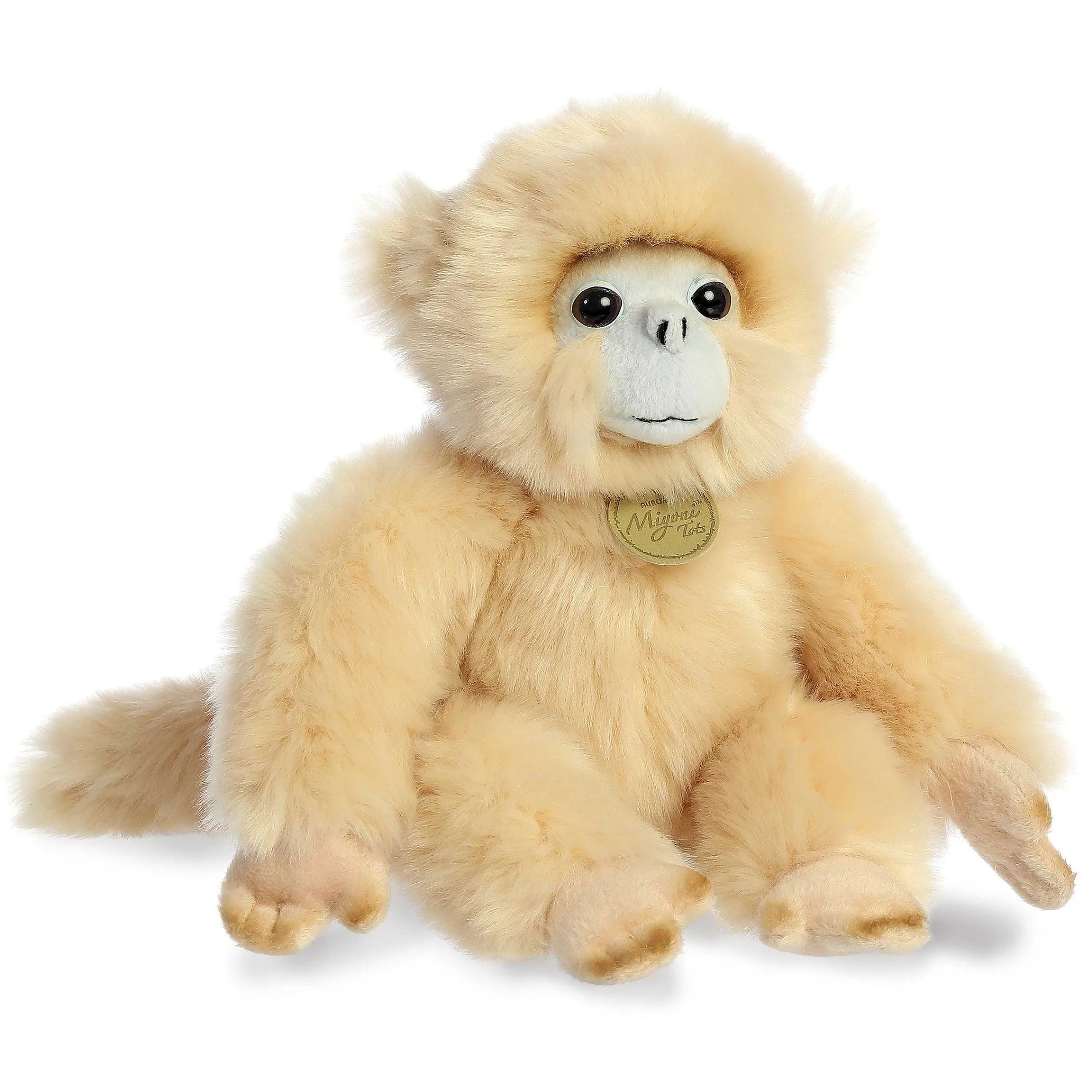 New - Miyoni® Tots - 11" Baby Golden Snub Monkey Miyoni®